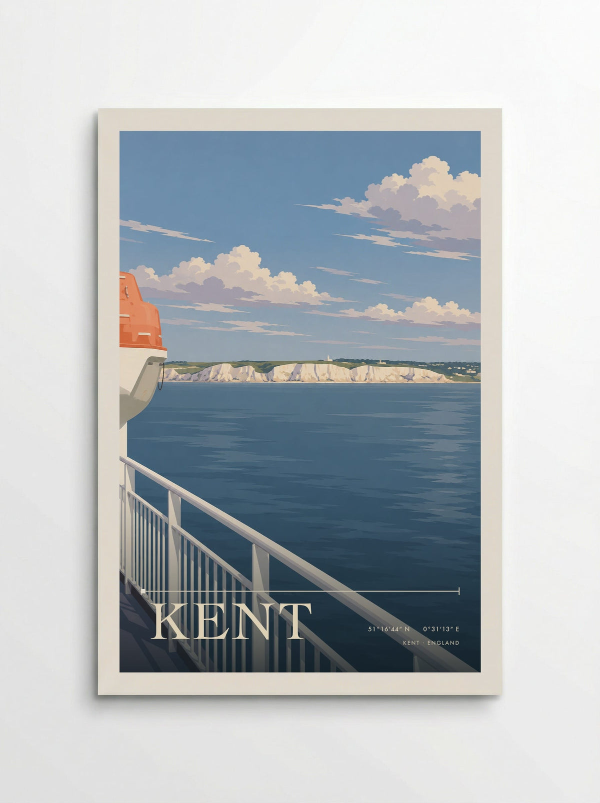 Kent | Travel Poster - Poster
