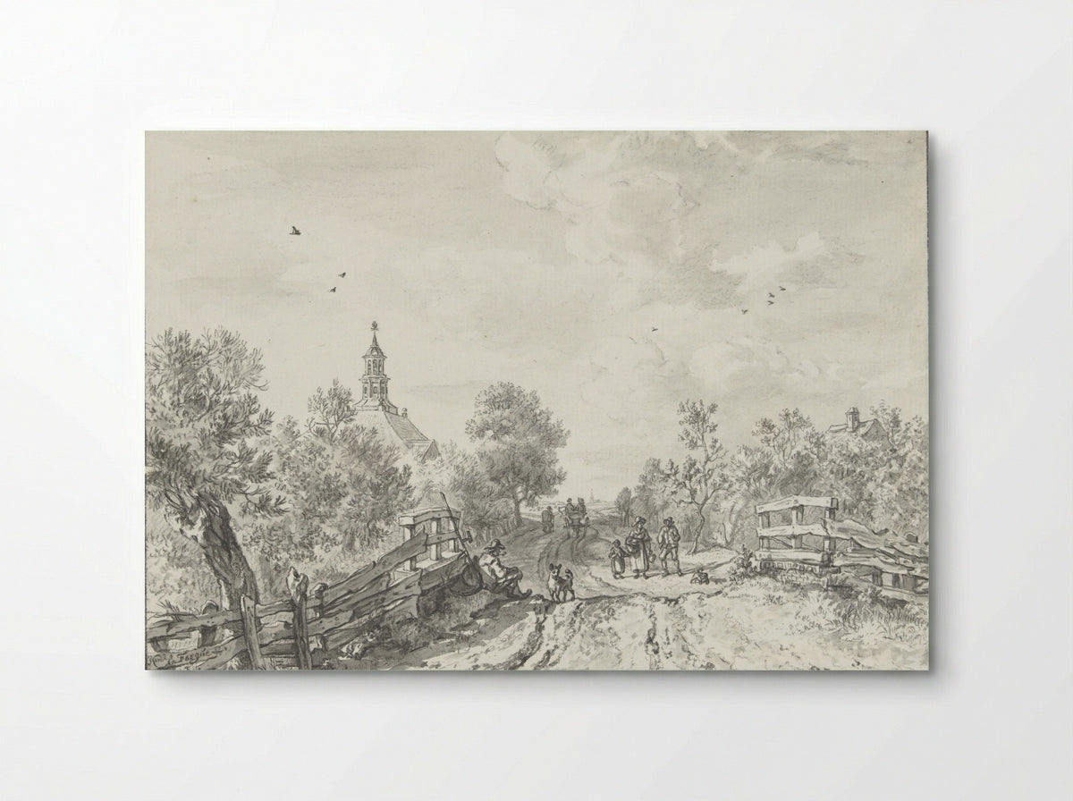 Kerk te Wilsveen - Karel la Fargue - Poster