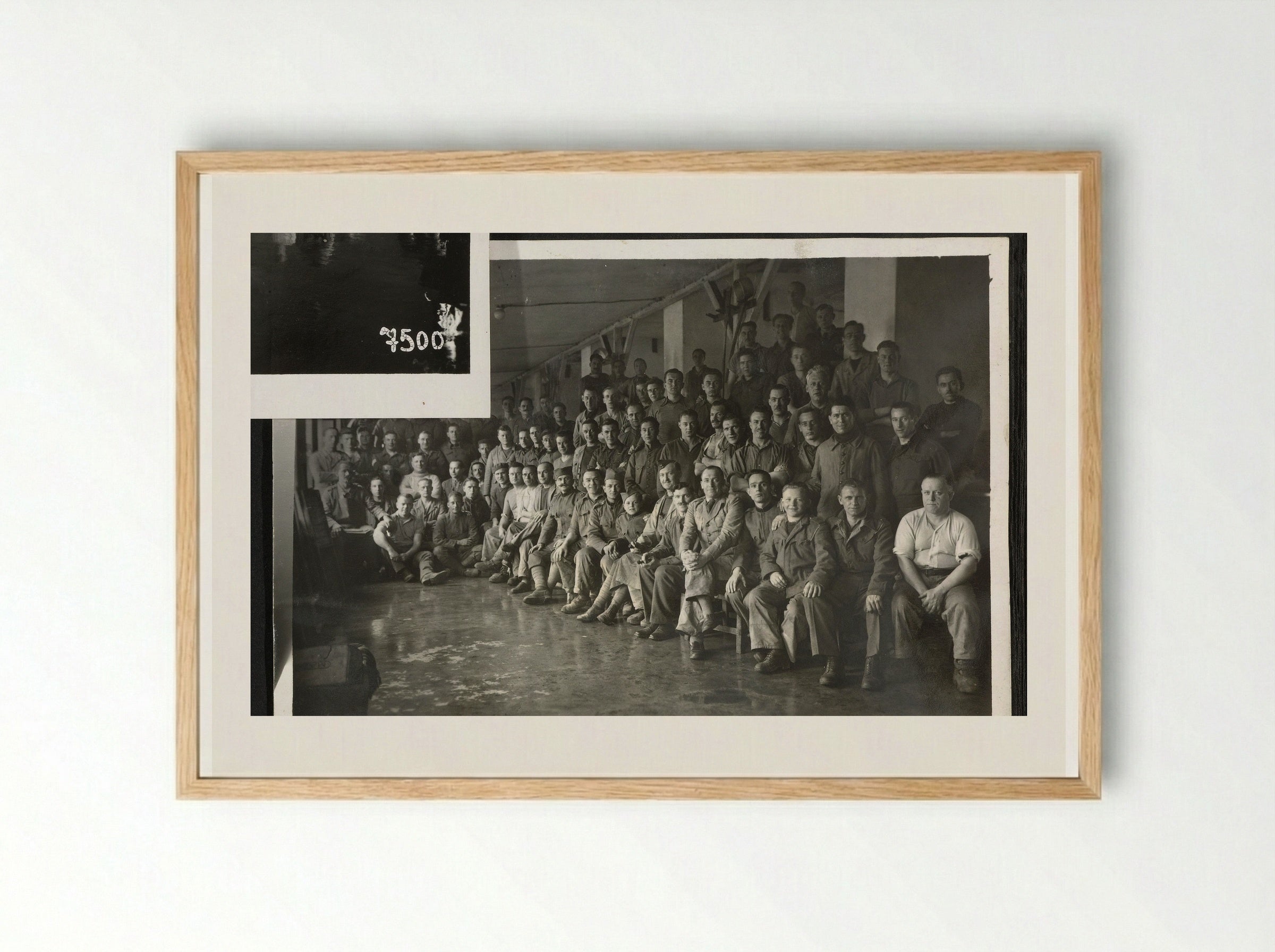 Keuken / Keukenpersoneel - Dick W.B. van Maarseveen - Framed Print Wood