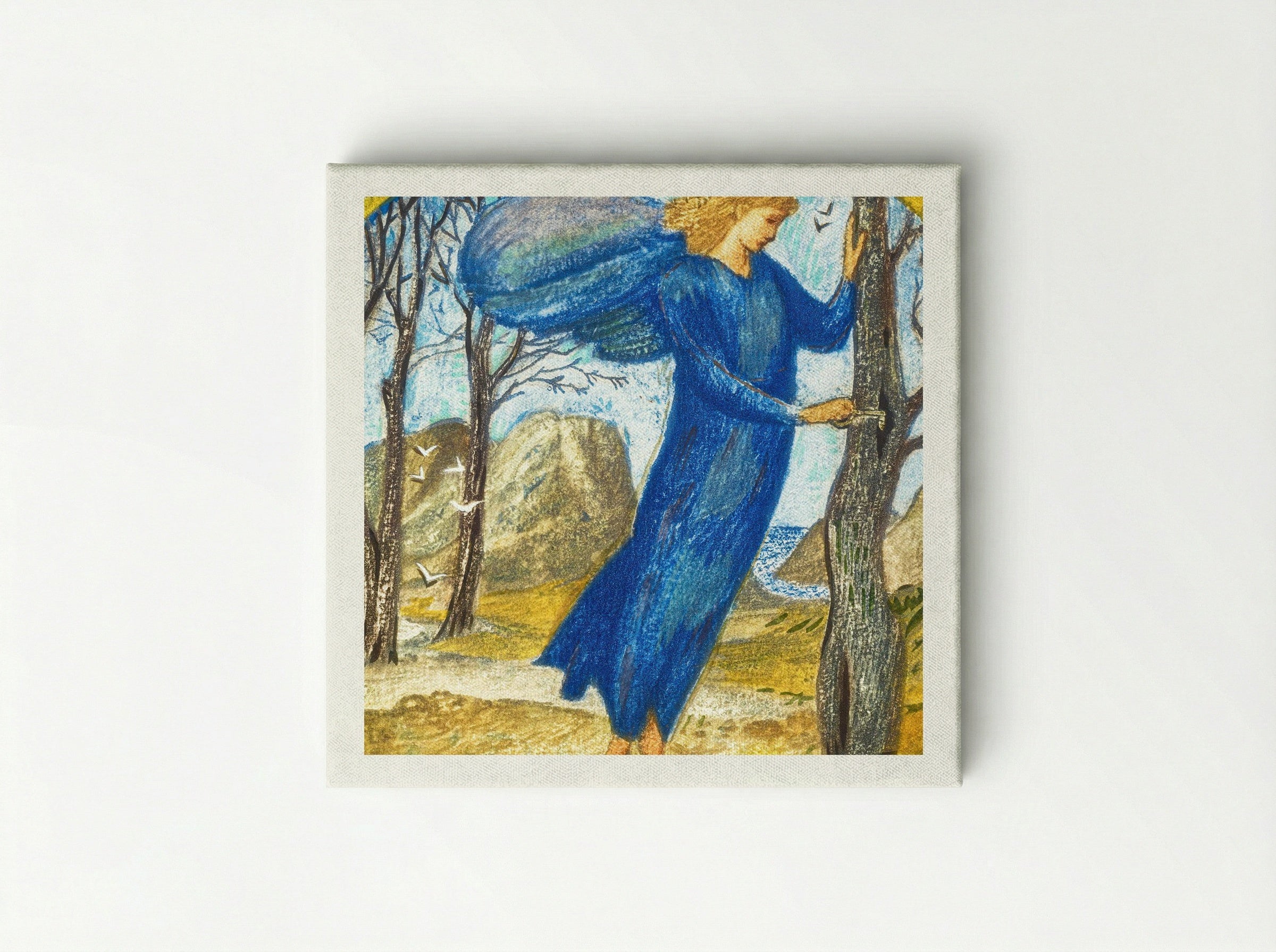 Key of Spring - Edward Burne-Jones - Canvas