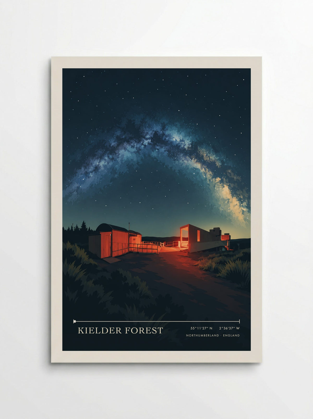 Kielder Forest, Northumberland | Travel Poster - Poster