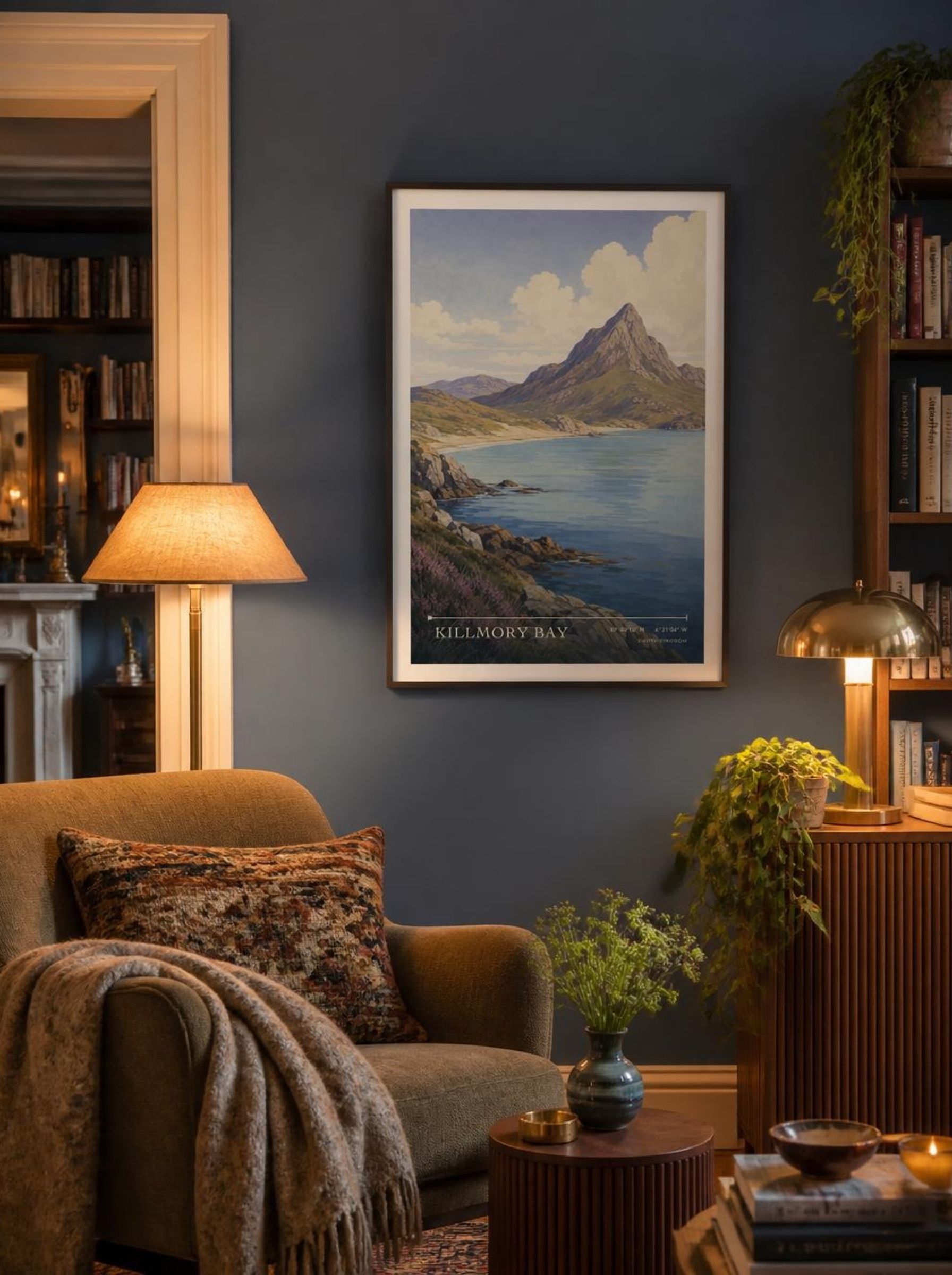 Killmory Bay United Kingdom Travel Poster - Lifestyle