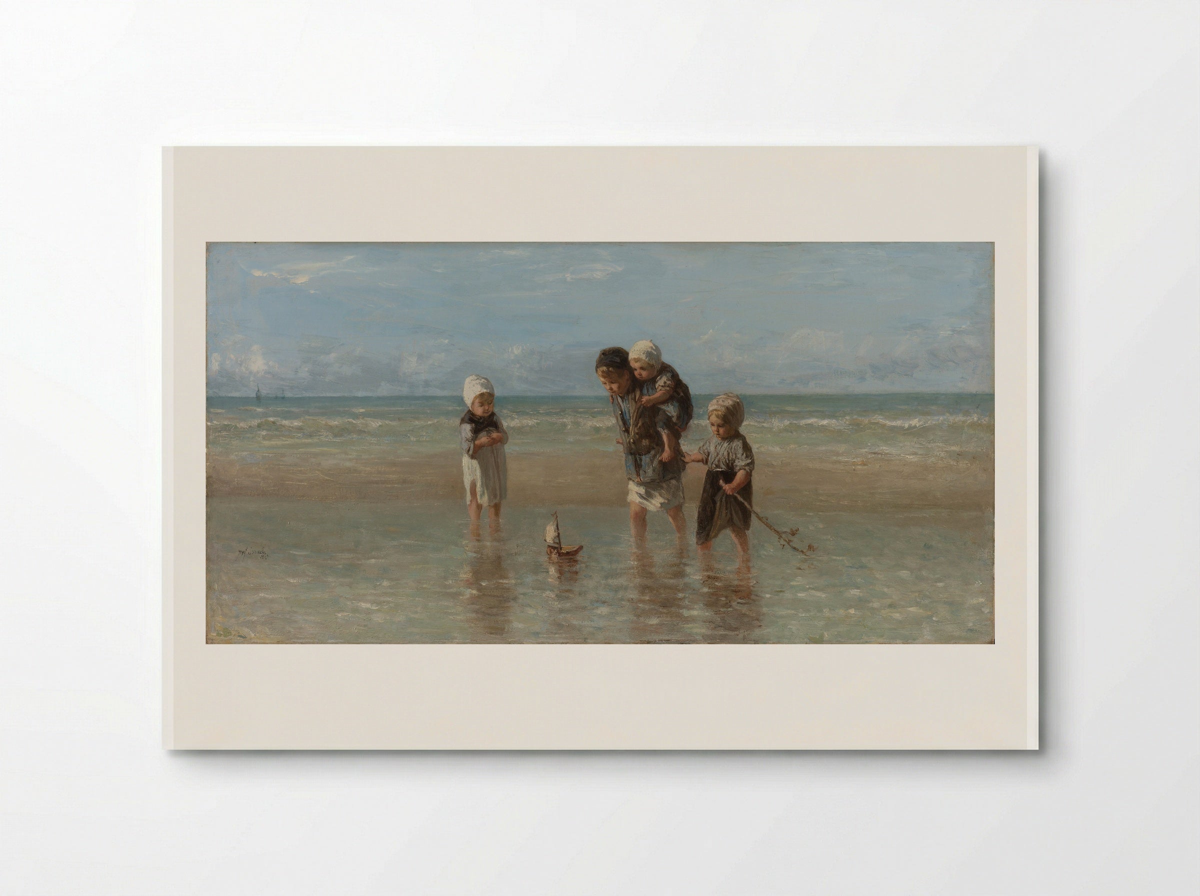 Kinderen der zee - Jozef Israëls - Poster