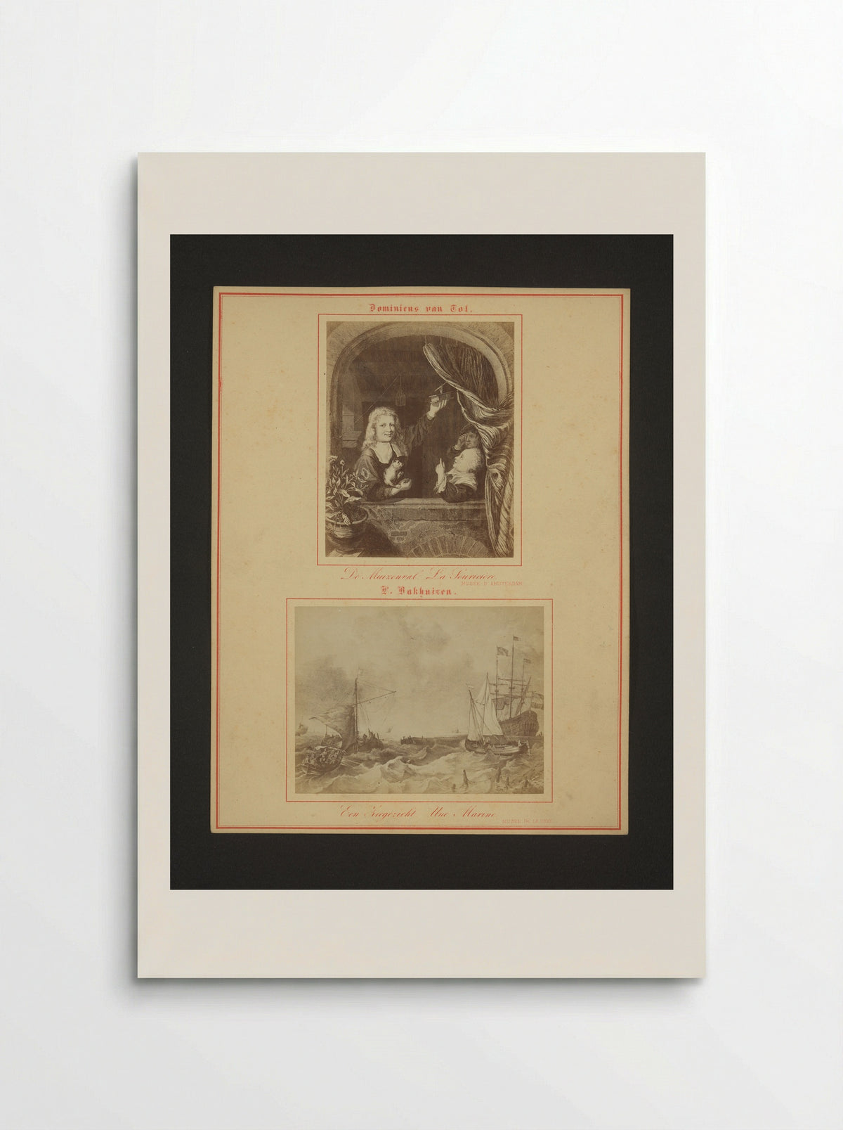 Kinderen met een muizenval - Domenicus van Tol - Poster