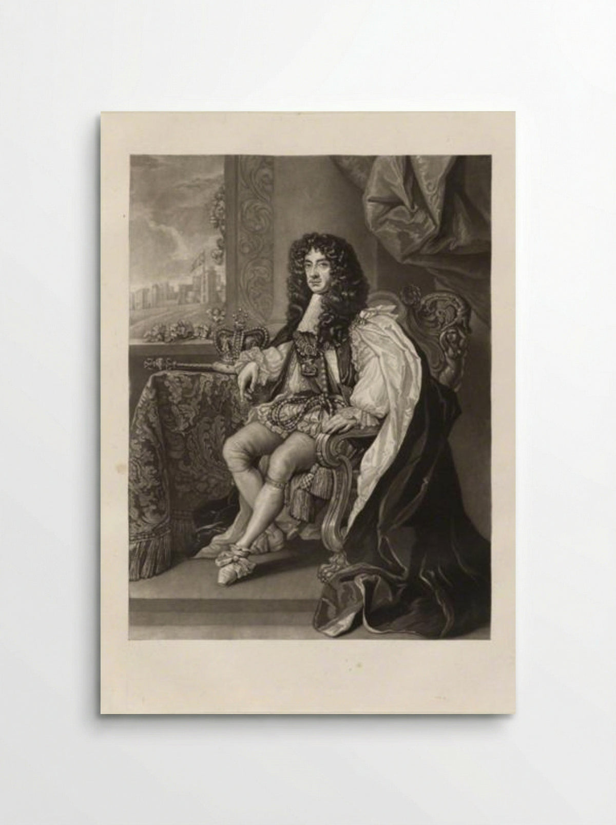 King Charles II - Charles Turner - Poster