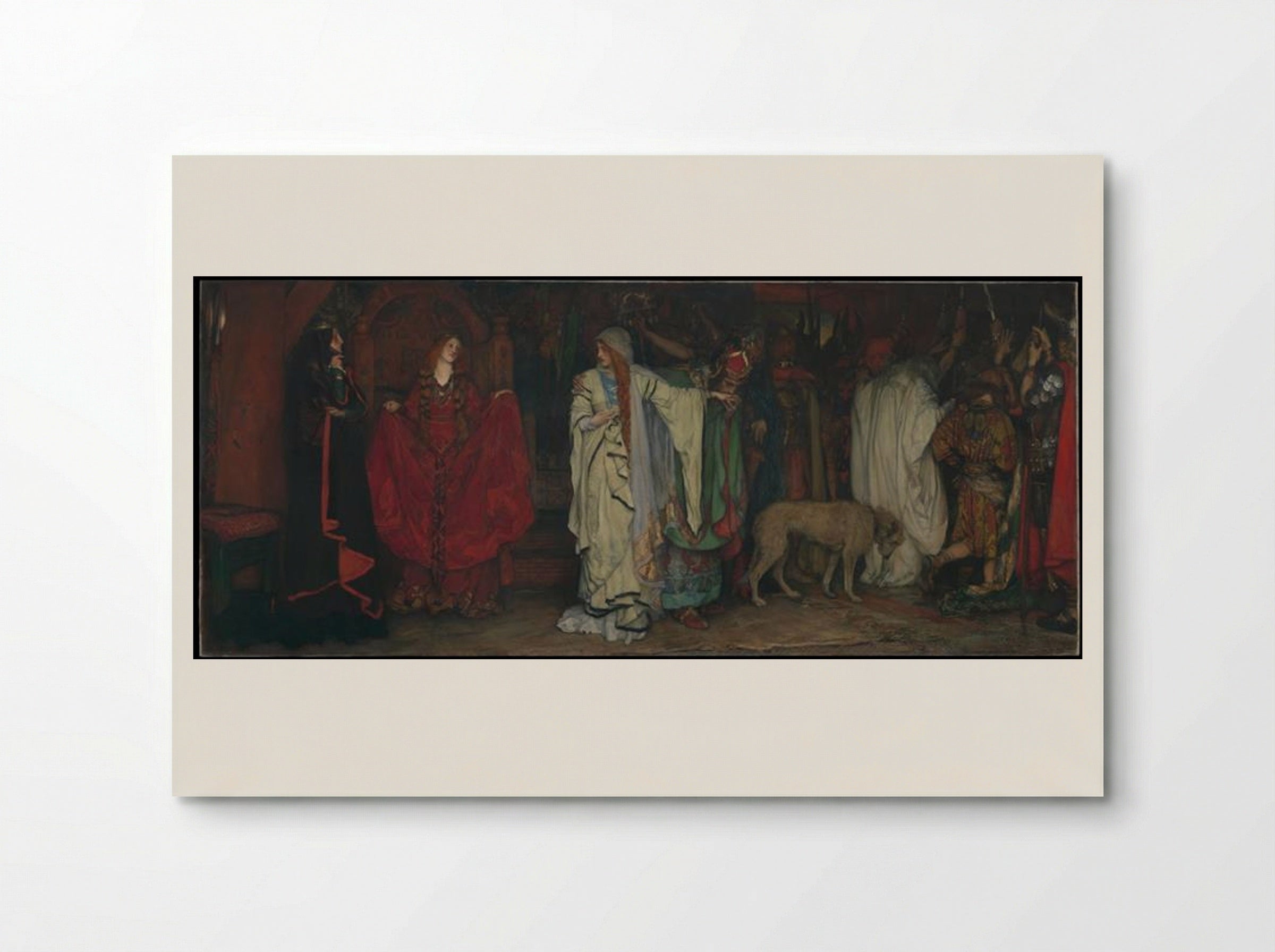 King Lear: Cordelia's Farewell - Edwin Austin Abbey - Poster