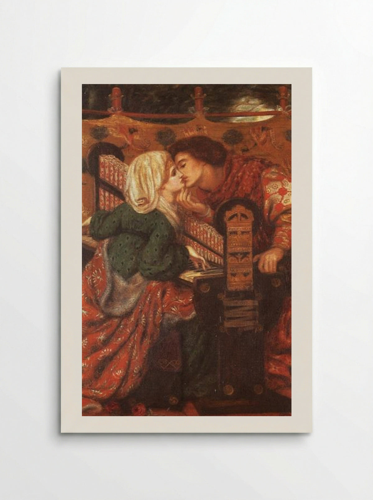 King René's Honeymoon - Dante Gabriel Rossetti - Poster