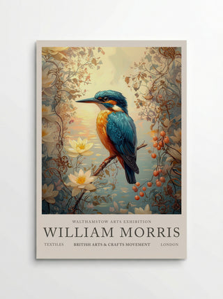 Kingfisher Calm - William Morris