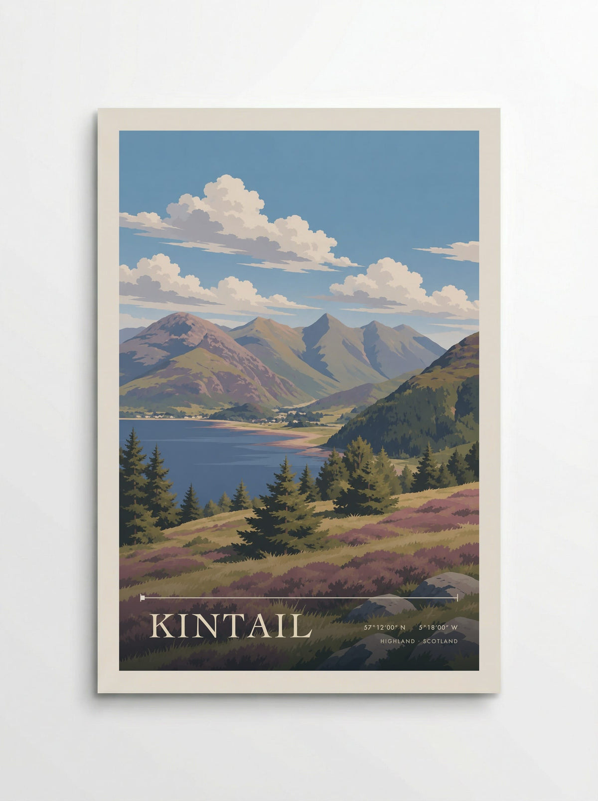 Kintail, Highland | Travel Poster - Poster