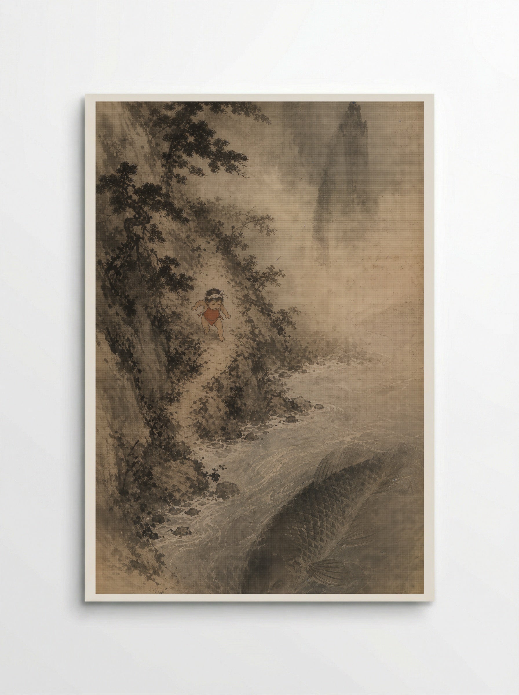 Kintaro and the Giant Carp: The Mountain Stream - Poster