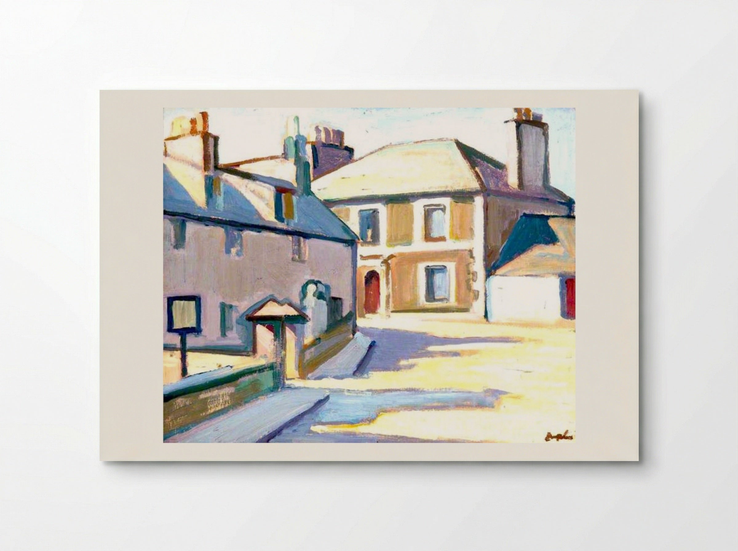 Kirkcudbright, Street Corner - Samuel Peploe - Poster
