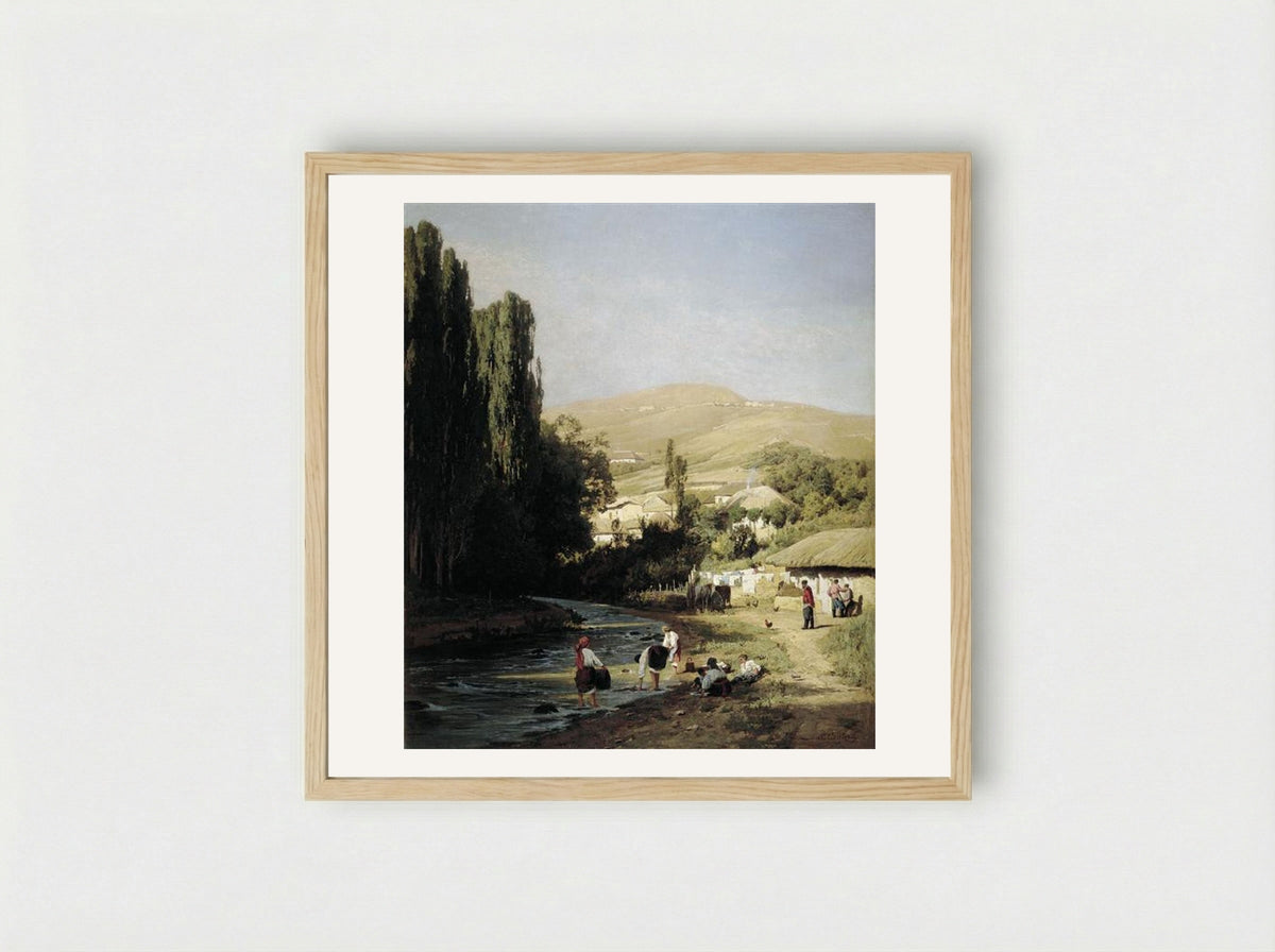 Kislovodsk - Volodymyr Orlovsky - Framed Print Wood