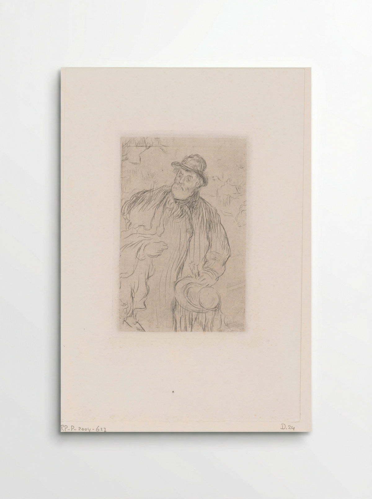 Kledingverkoper - Jean-François Raffaëlli - Poster