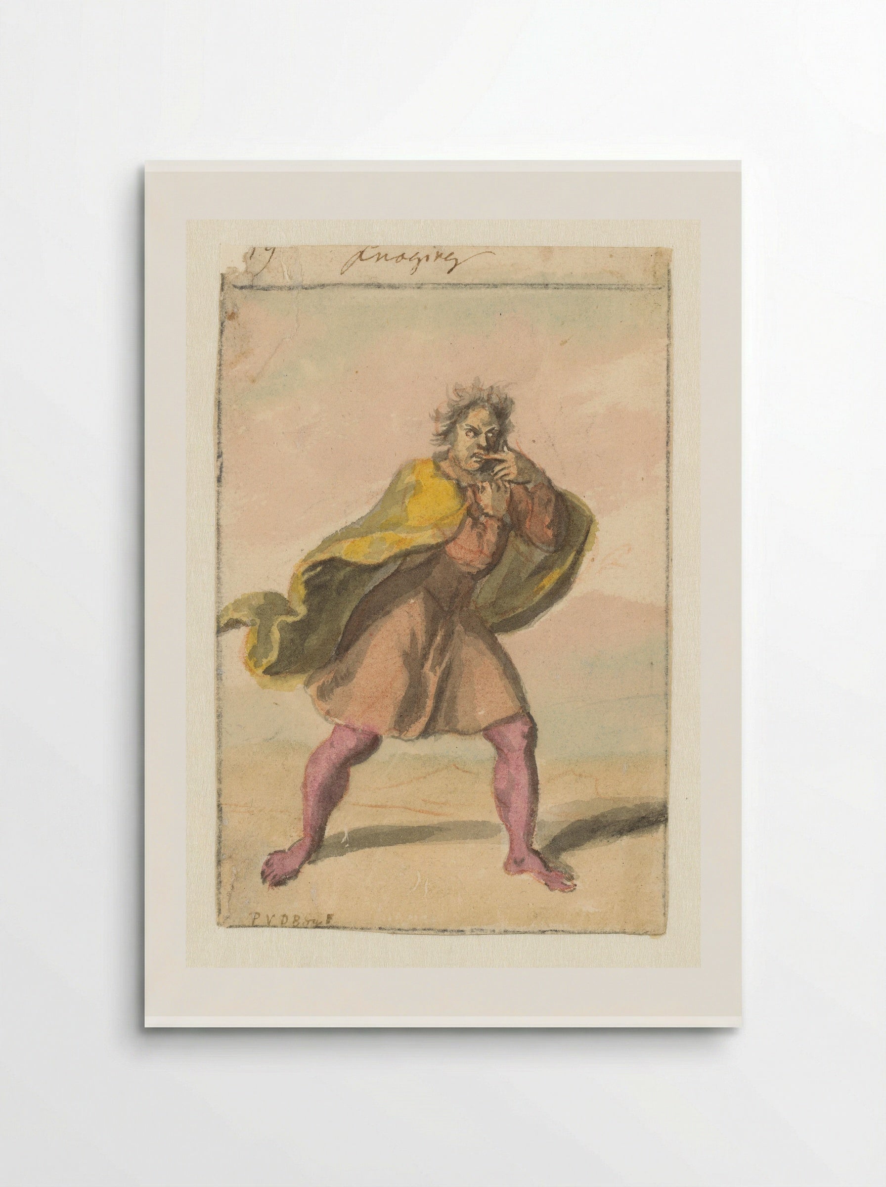Knaging - Pieter van den Berge - Poster