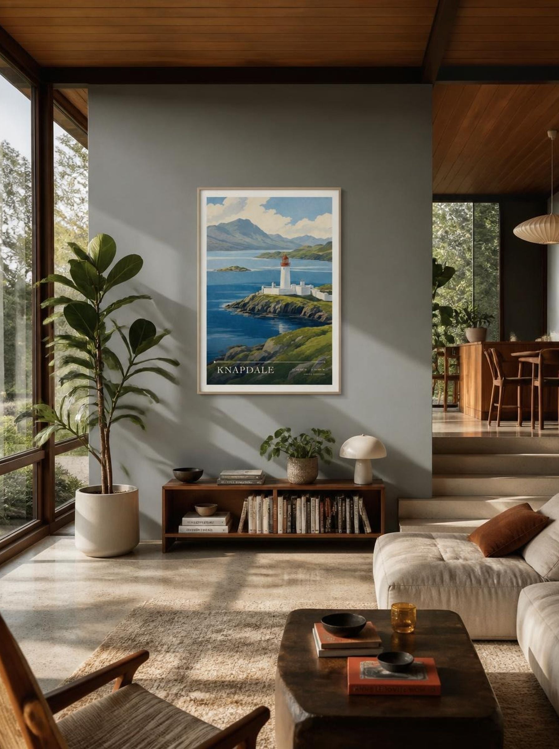 Knapdale United Kingdom Travel Poster - Lifestyle
