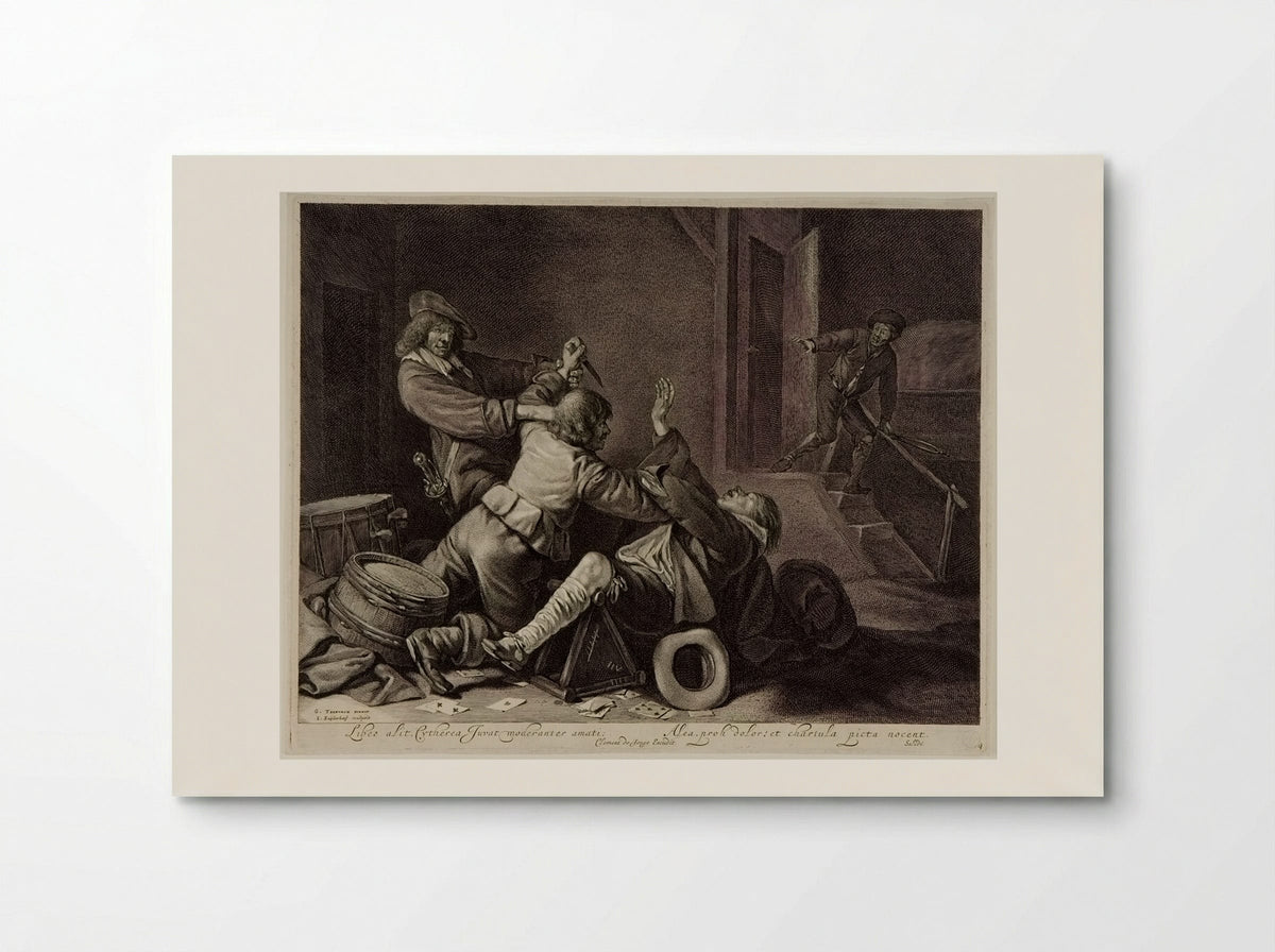 Knife-Fighters - Jonas Suyderhoef - Poster