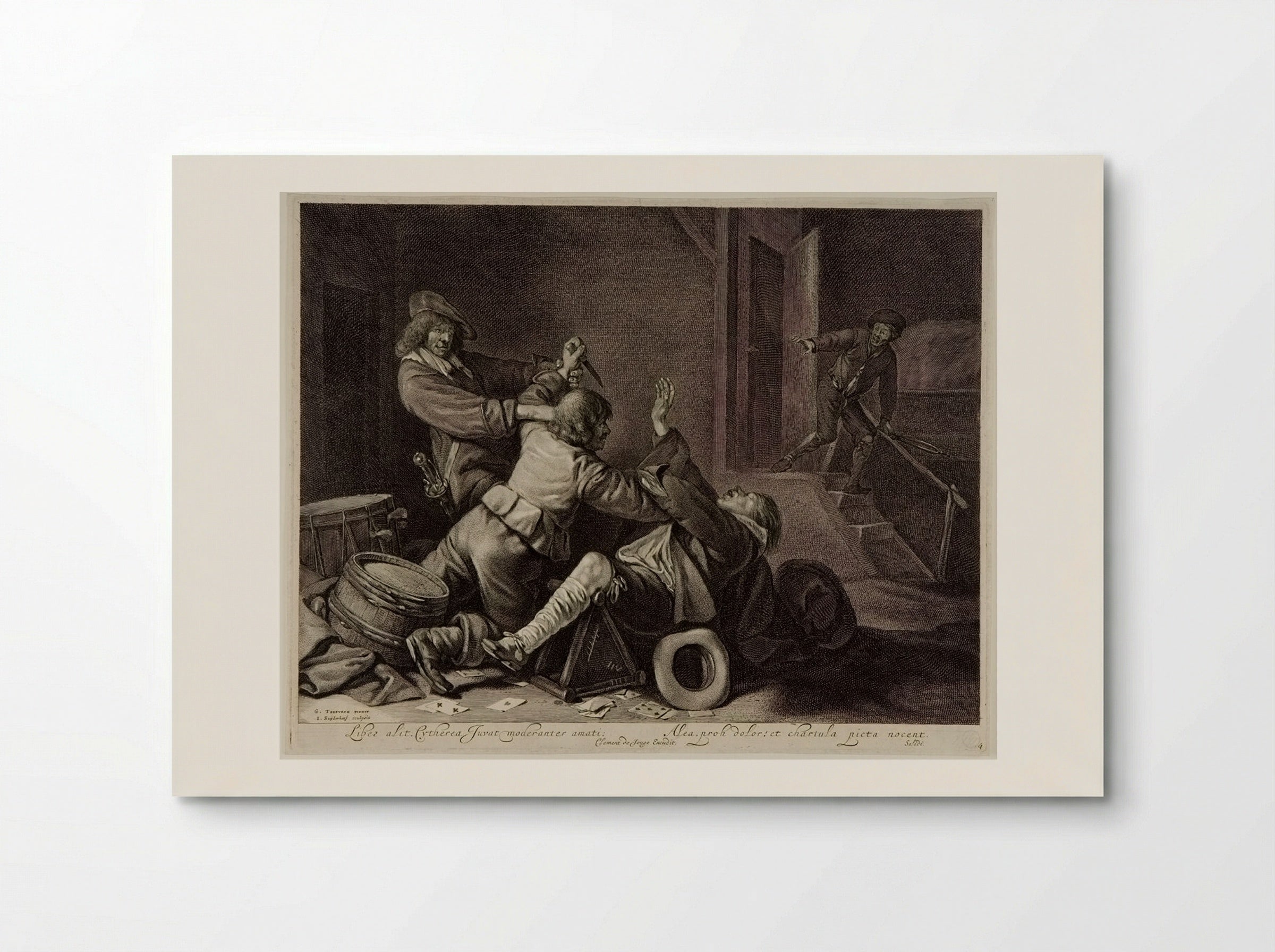 Knife-Fighters - Jonas Suyderhoef - Poster