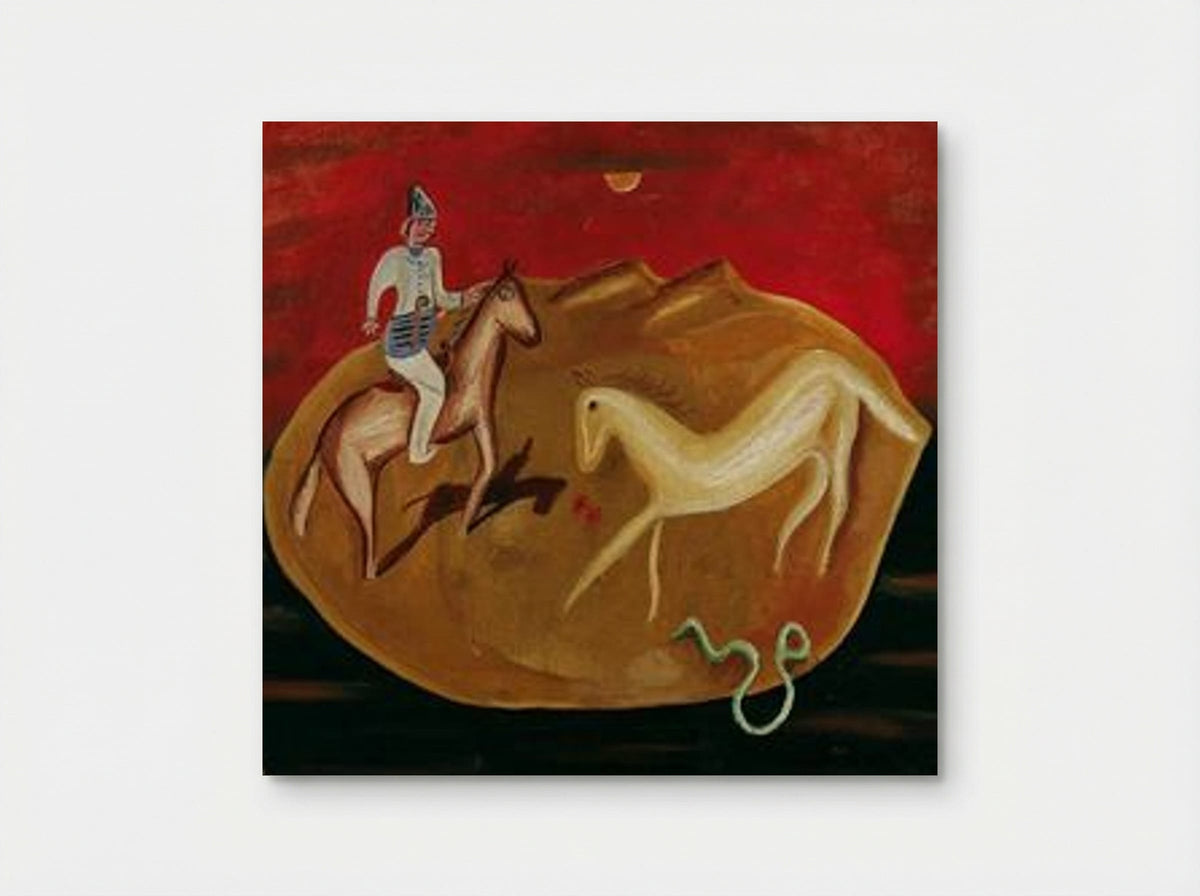 Knight, White Horse and Snake - Victor Brauner - Poster