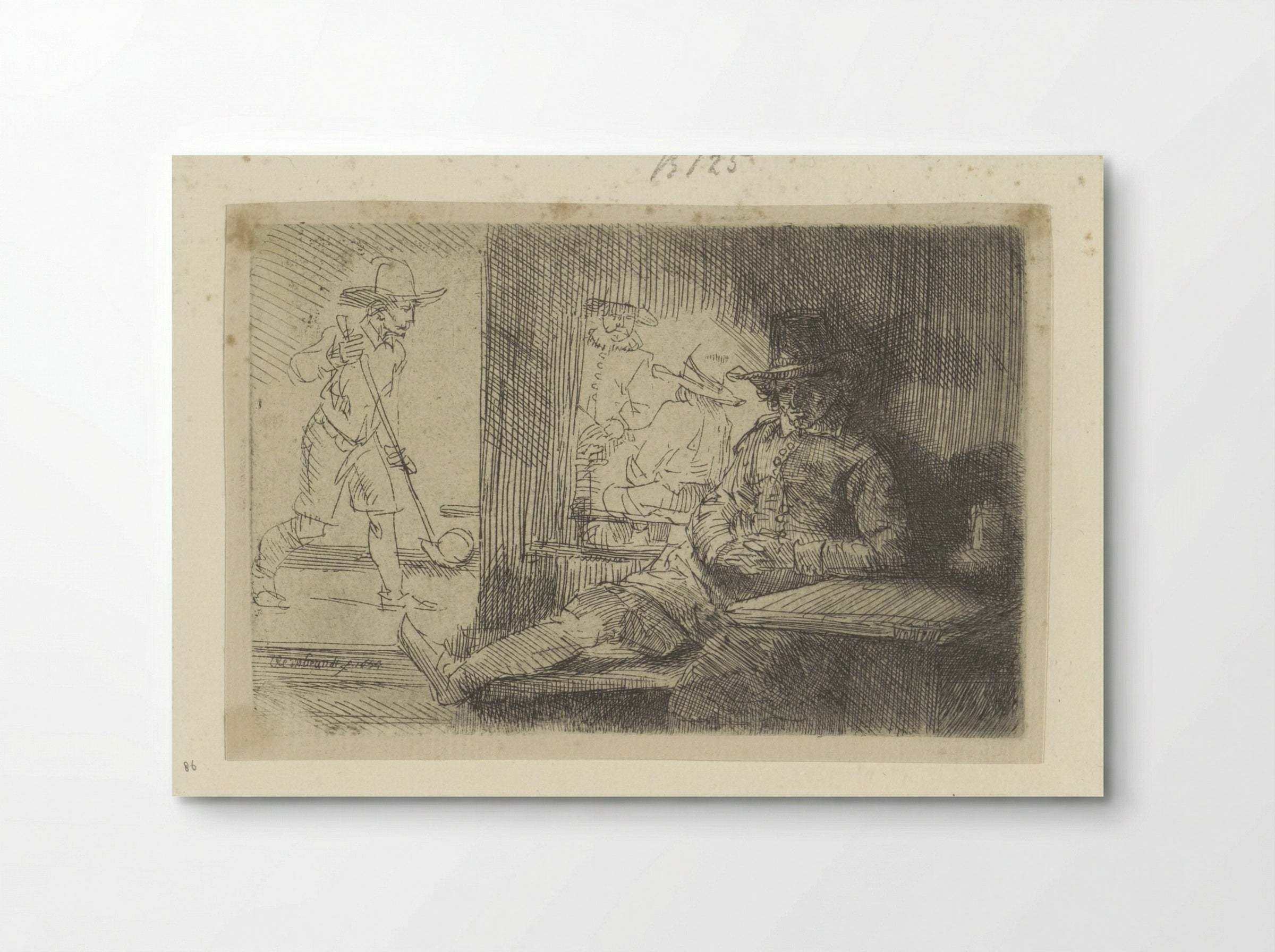 Kolfspel (The Golf Player) - Henry Louis Basan - Poster
