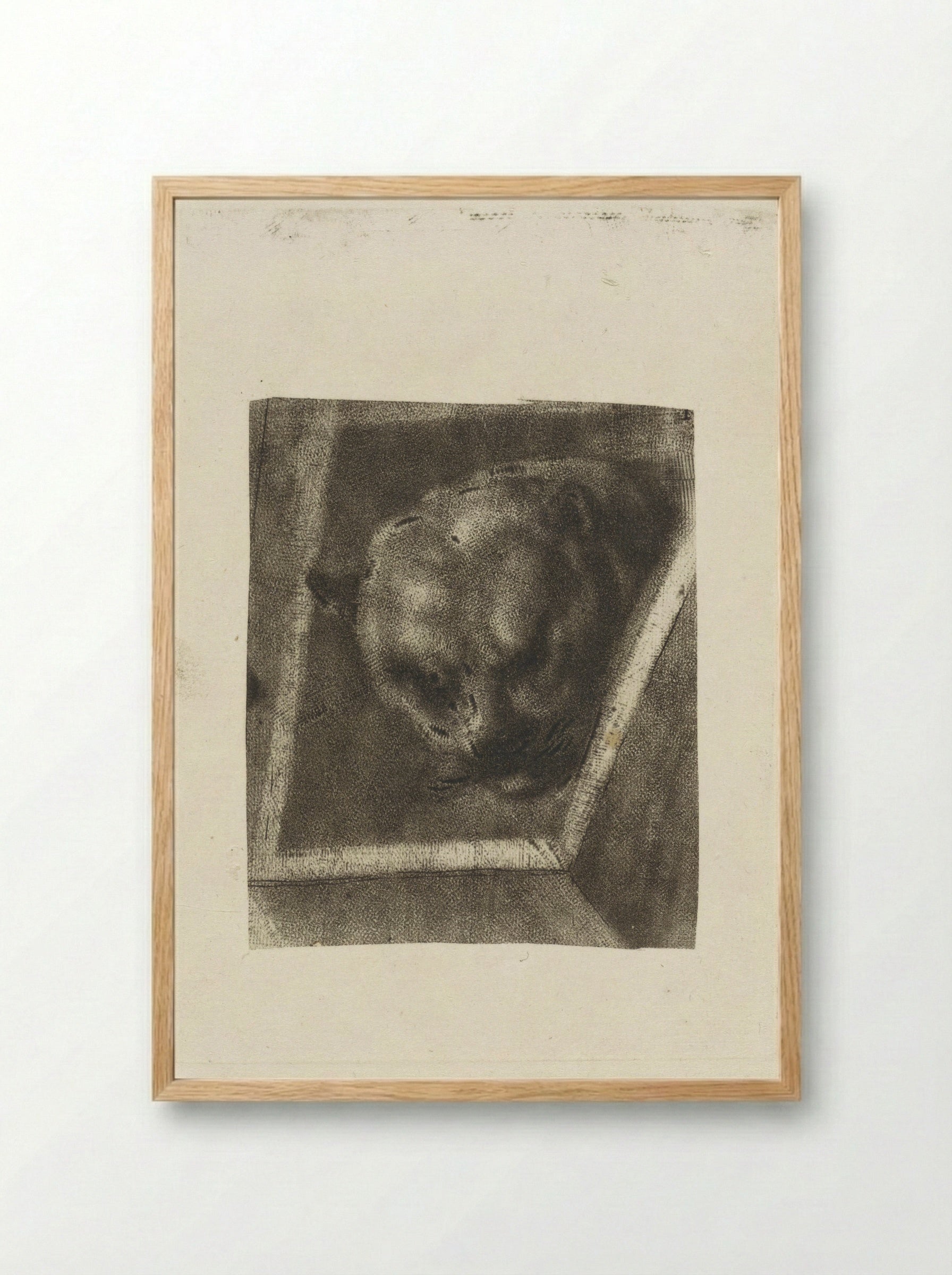 Kop van een panter - Dirk van der Toorn - Framed Print Wood