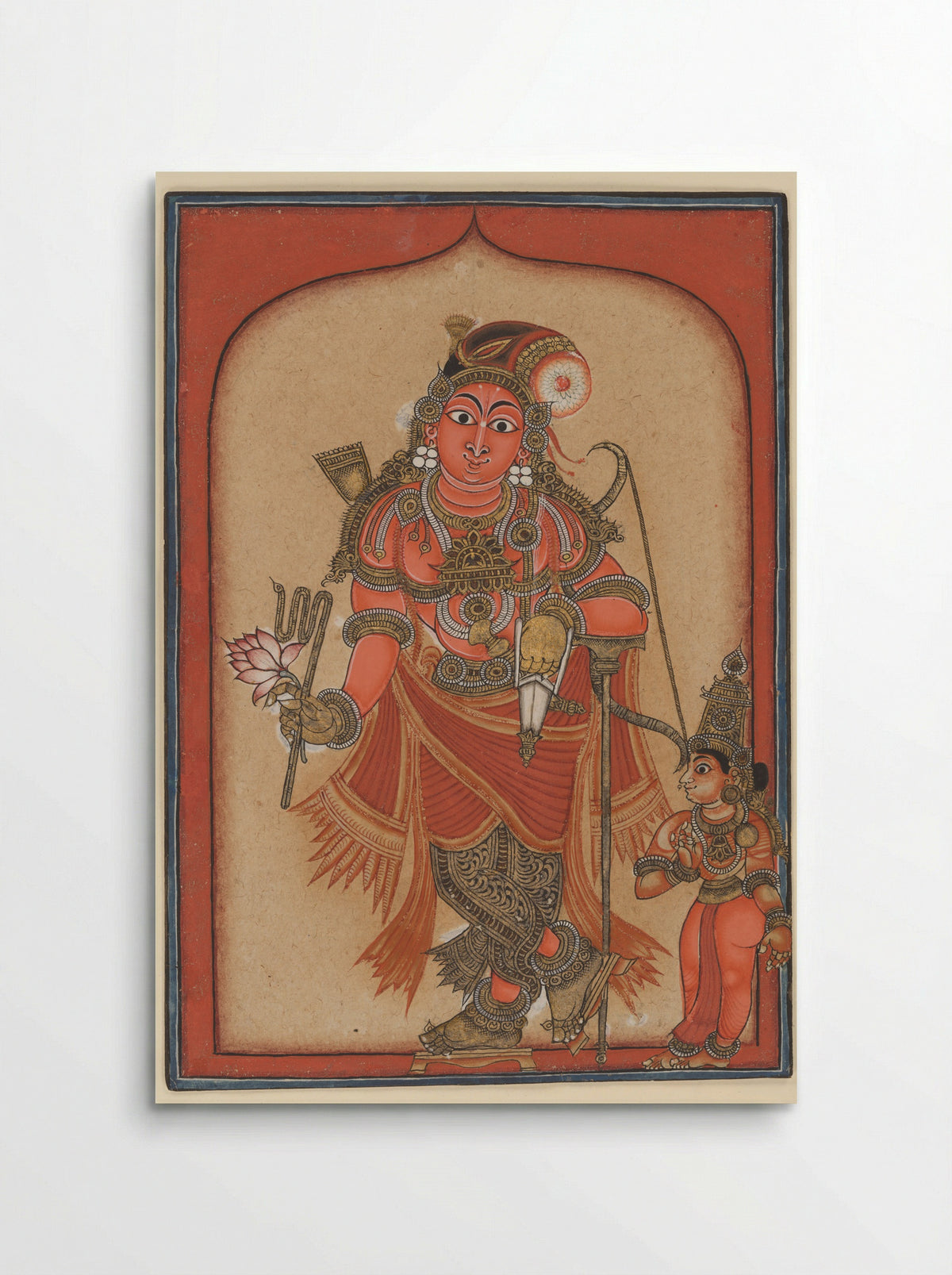 Krishna Rajagopalaswamy, king of the cowherds - Tirupati School - Poster