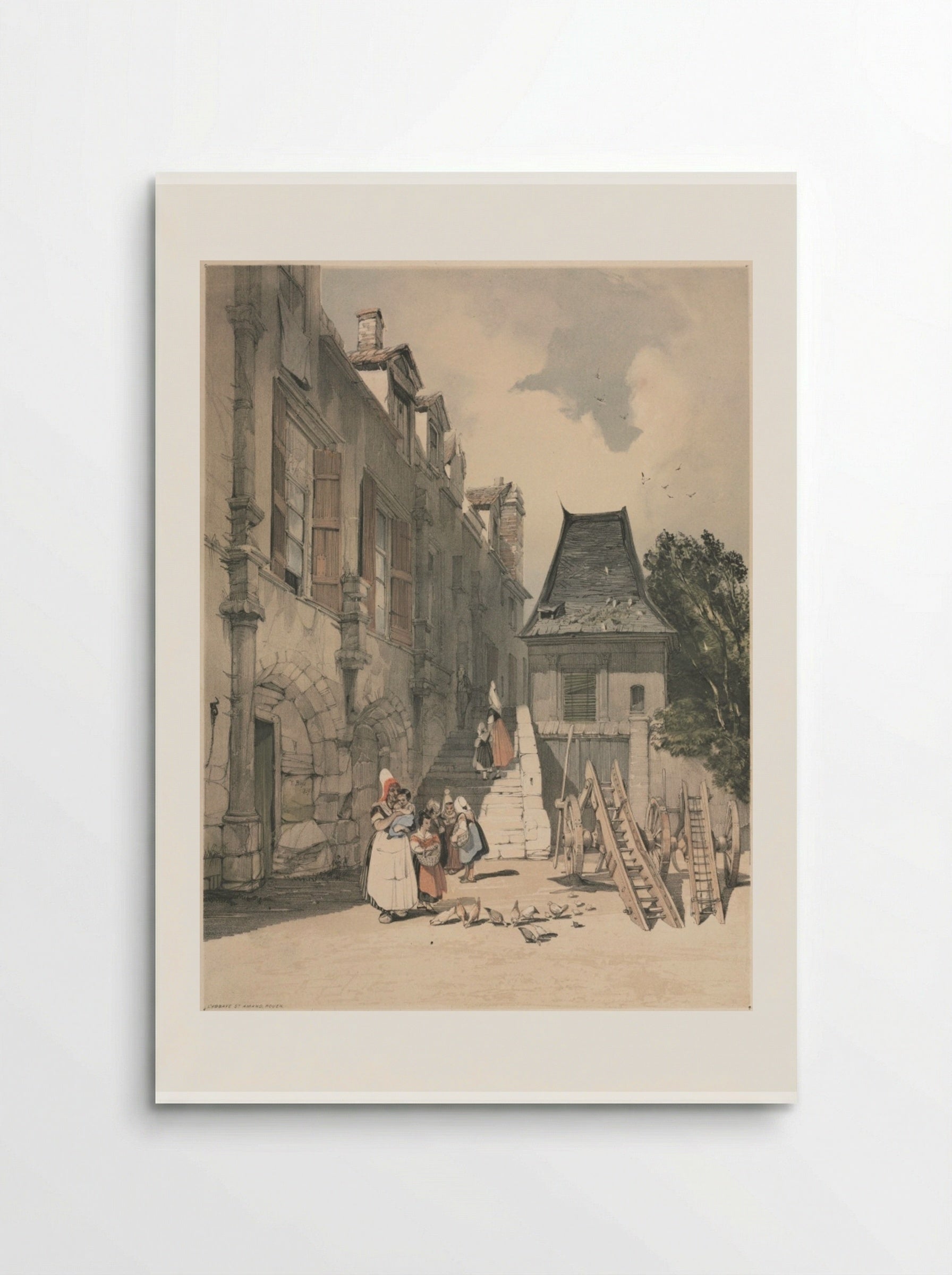L'Abbaye St. Amand, Rouen - Thomas Shotter Boys - Poster