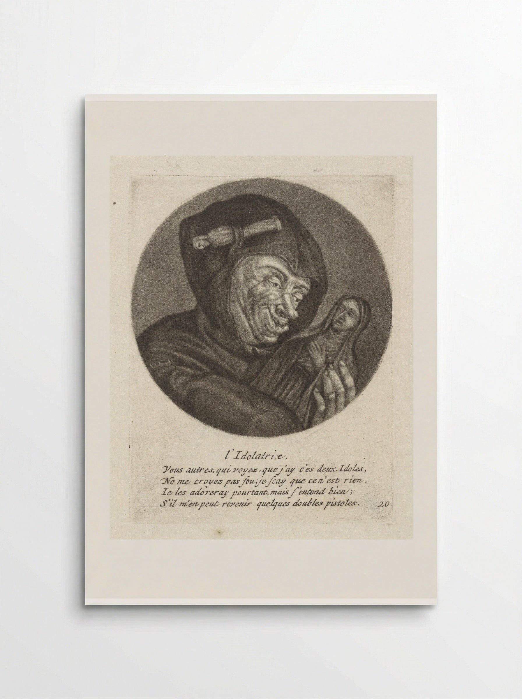 L'Idolatrie - Jacob Gole - Poster