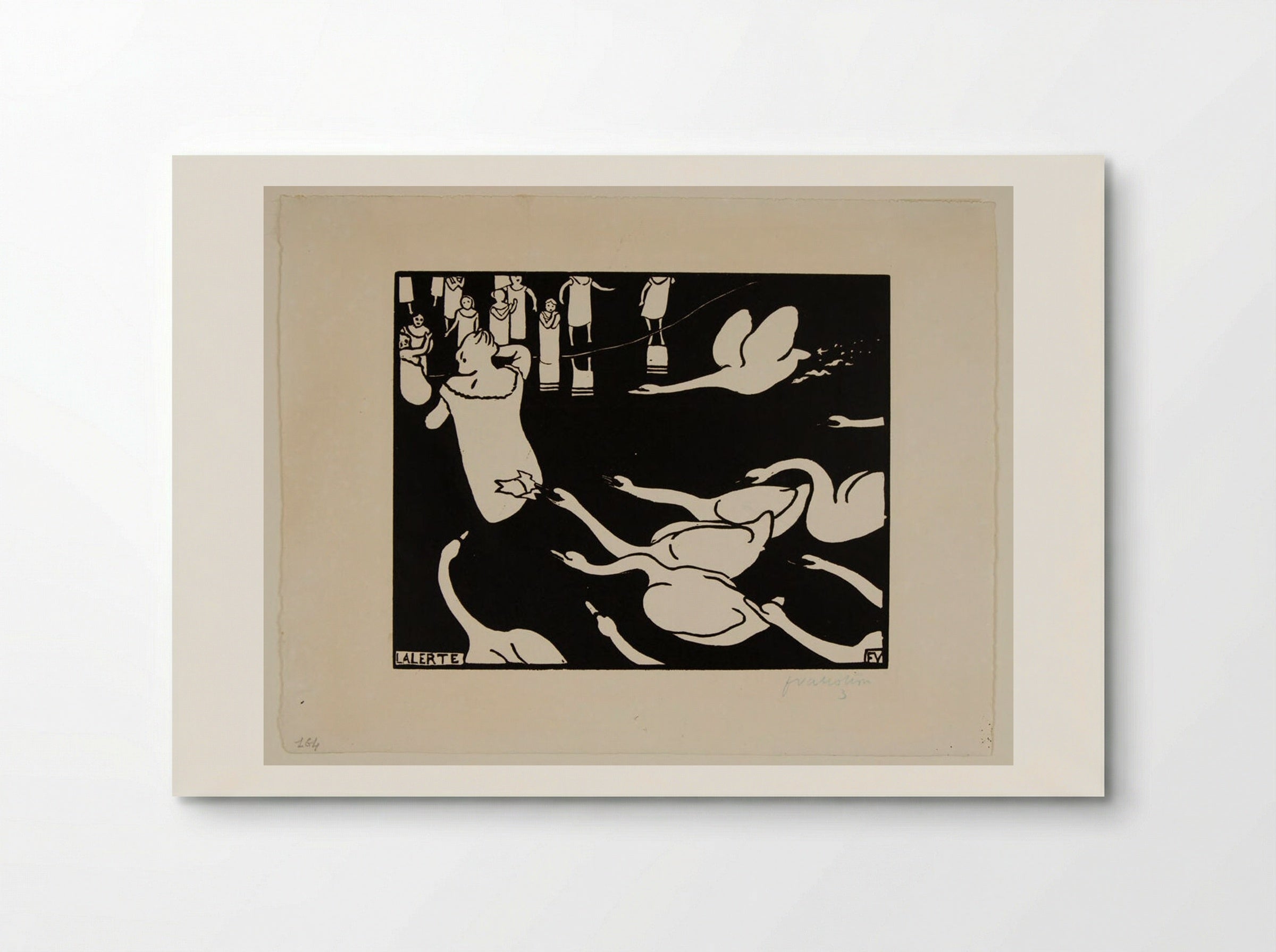 L'alerte - Félix Vallotton - Poster
