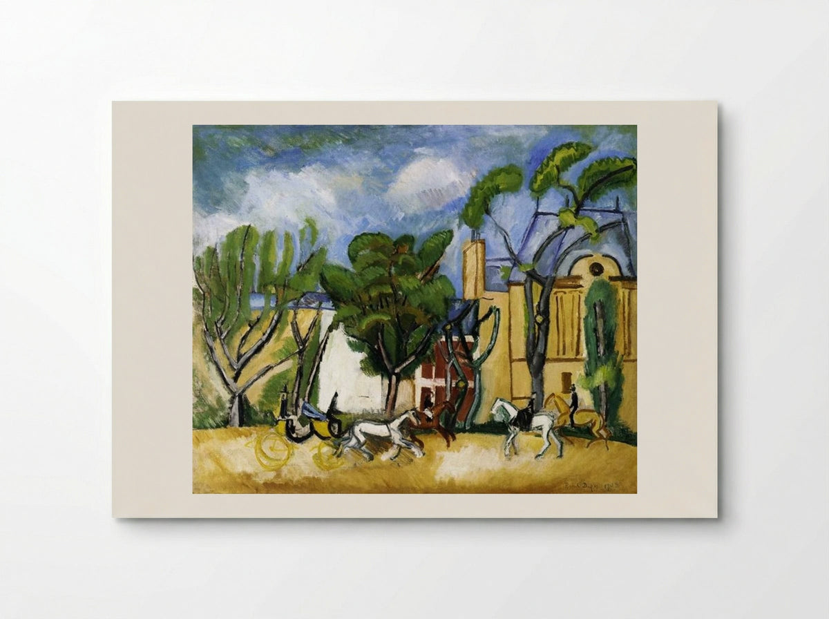 L'avenue du Bois - Raoul Dufy - Poster