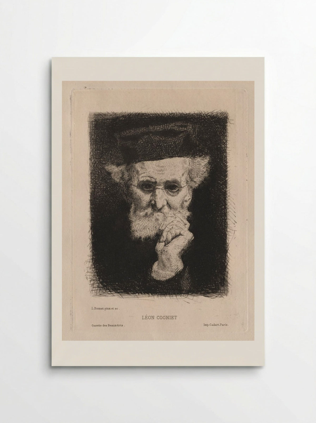 Léon Cogniet - Léon Bonnat - Poster