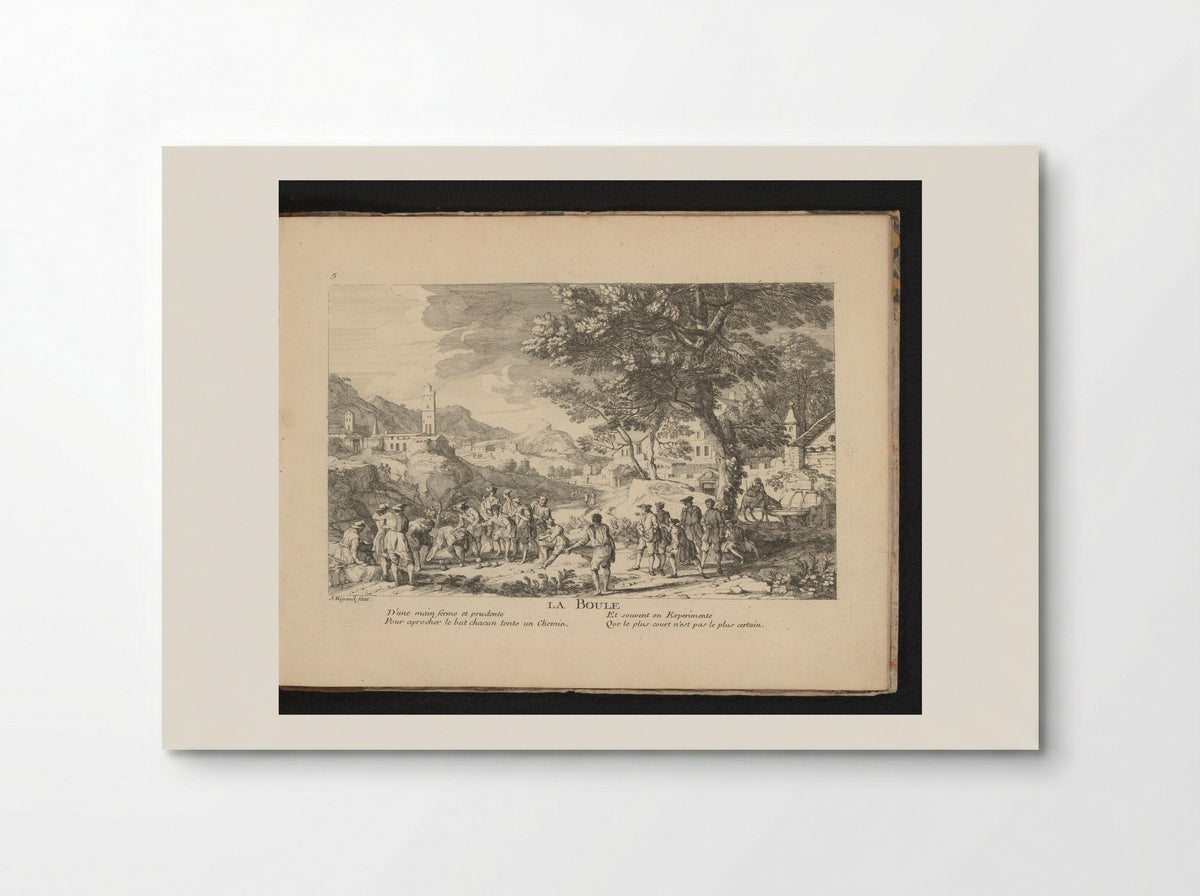 La Boule - Gaspard Duchange - Poster