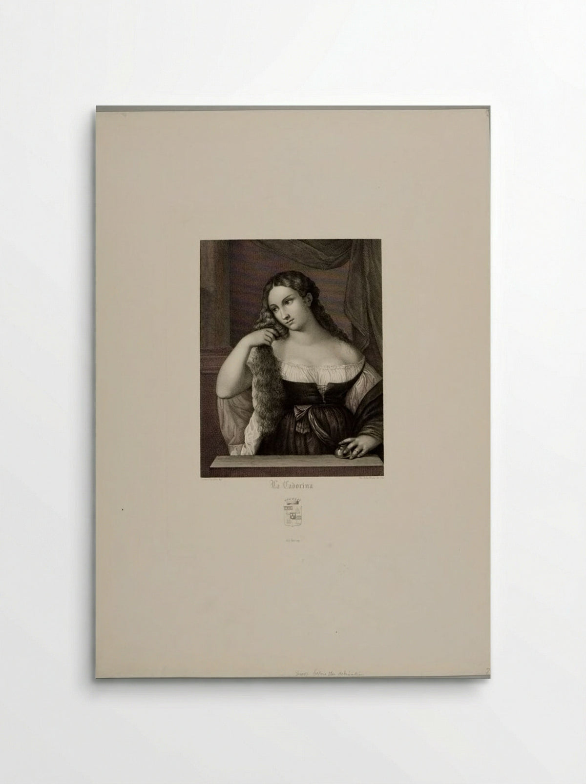 La Cadorina (Laura Dianti) - Vincenzo della Bruna - Poster