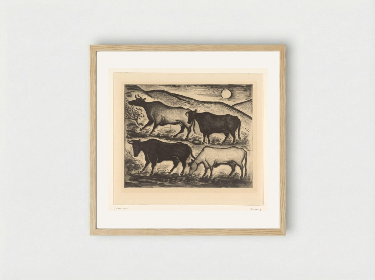 La Camargue - Jo Bezaan - Framed Print Wood