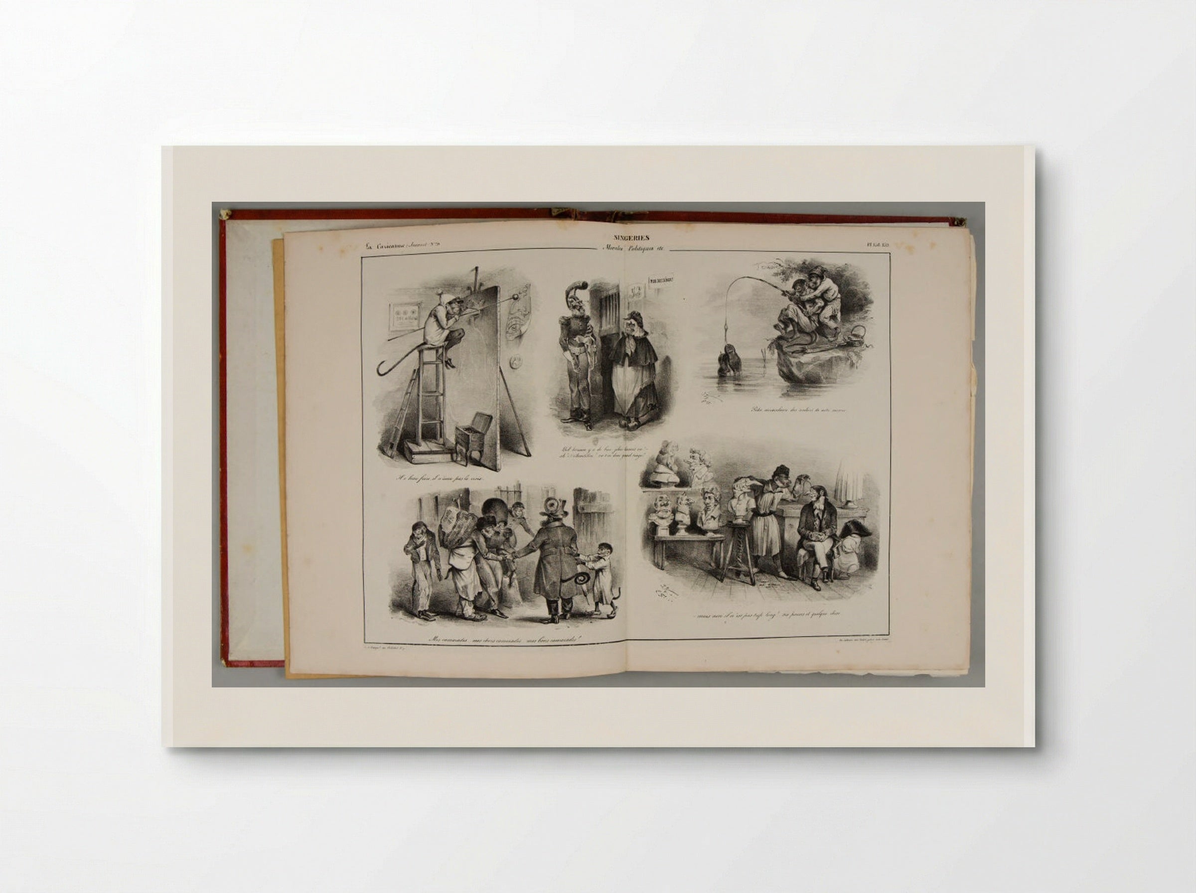La Caricature IV (Singeries: Moralités Politiques) - Various Artists - Poster