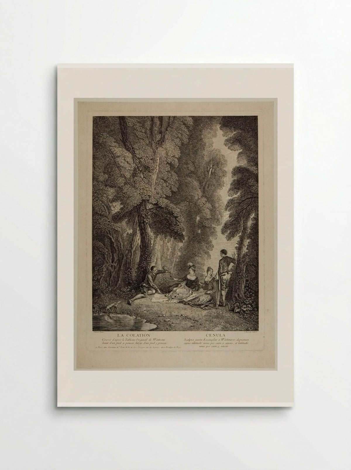 La Colation - Jean Moyreau - Poster
