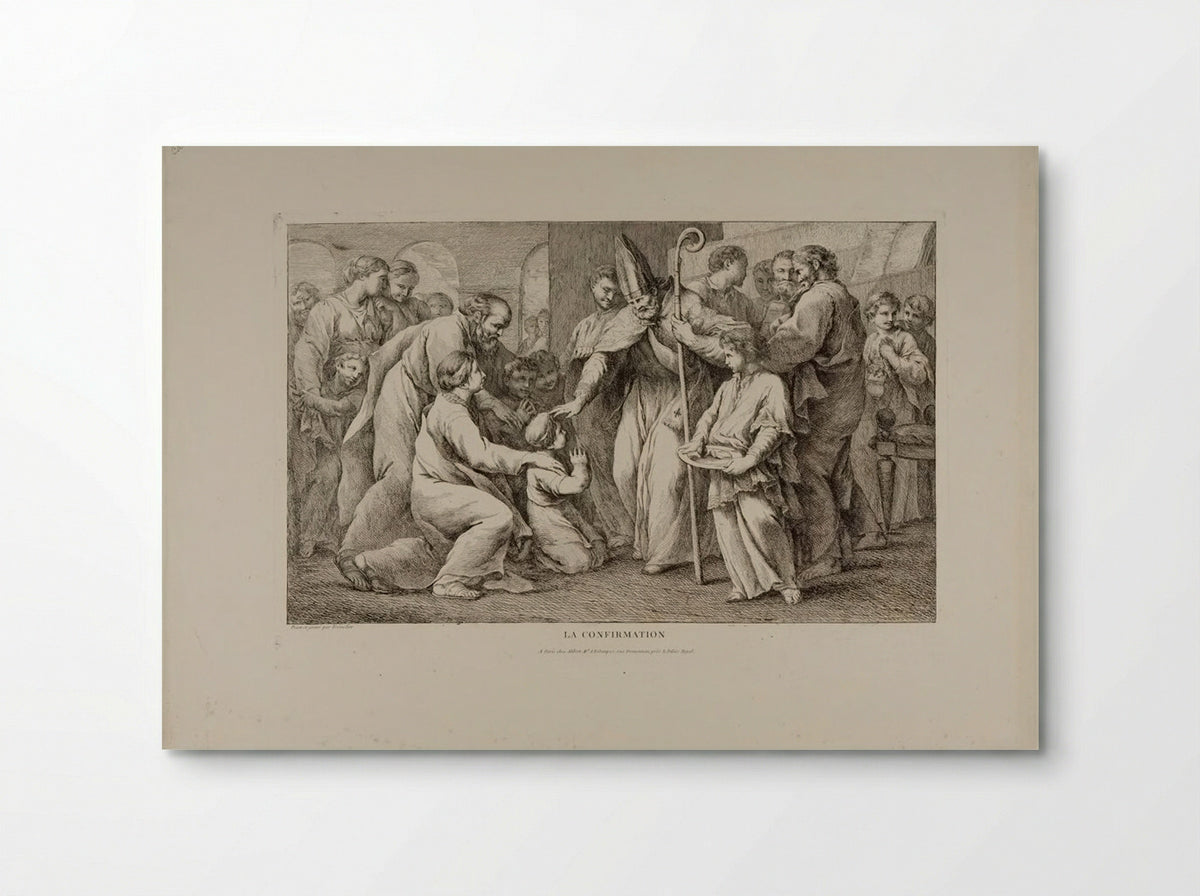 La Confirmation - Pierre Charles Trémolière - Poster