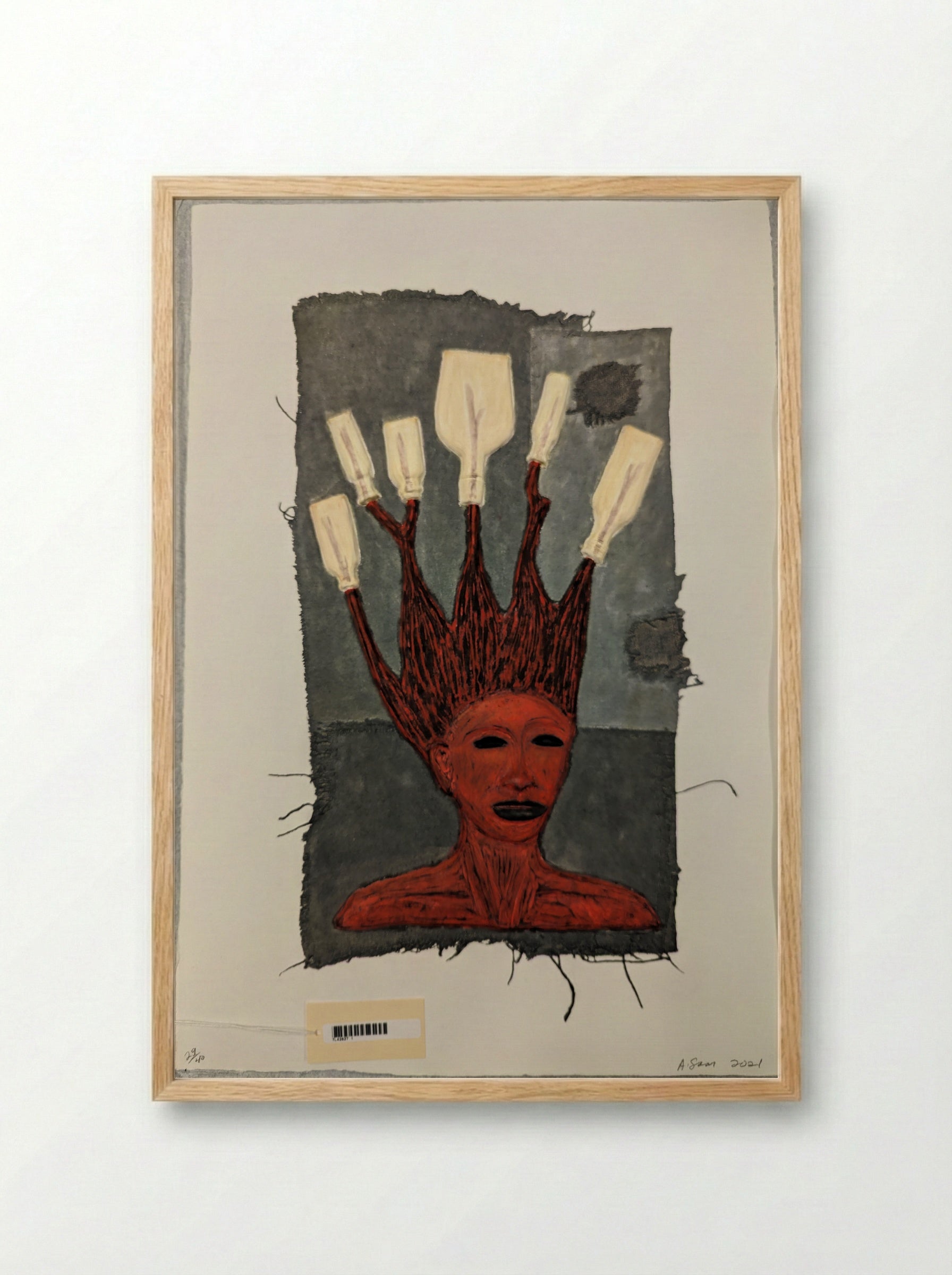 La Curandera - Alison Saar - Framed Print Wood