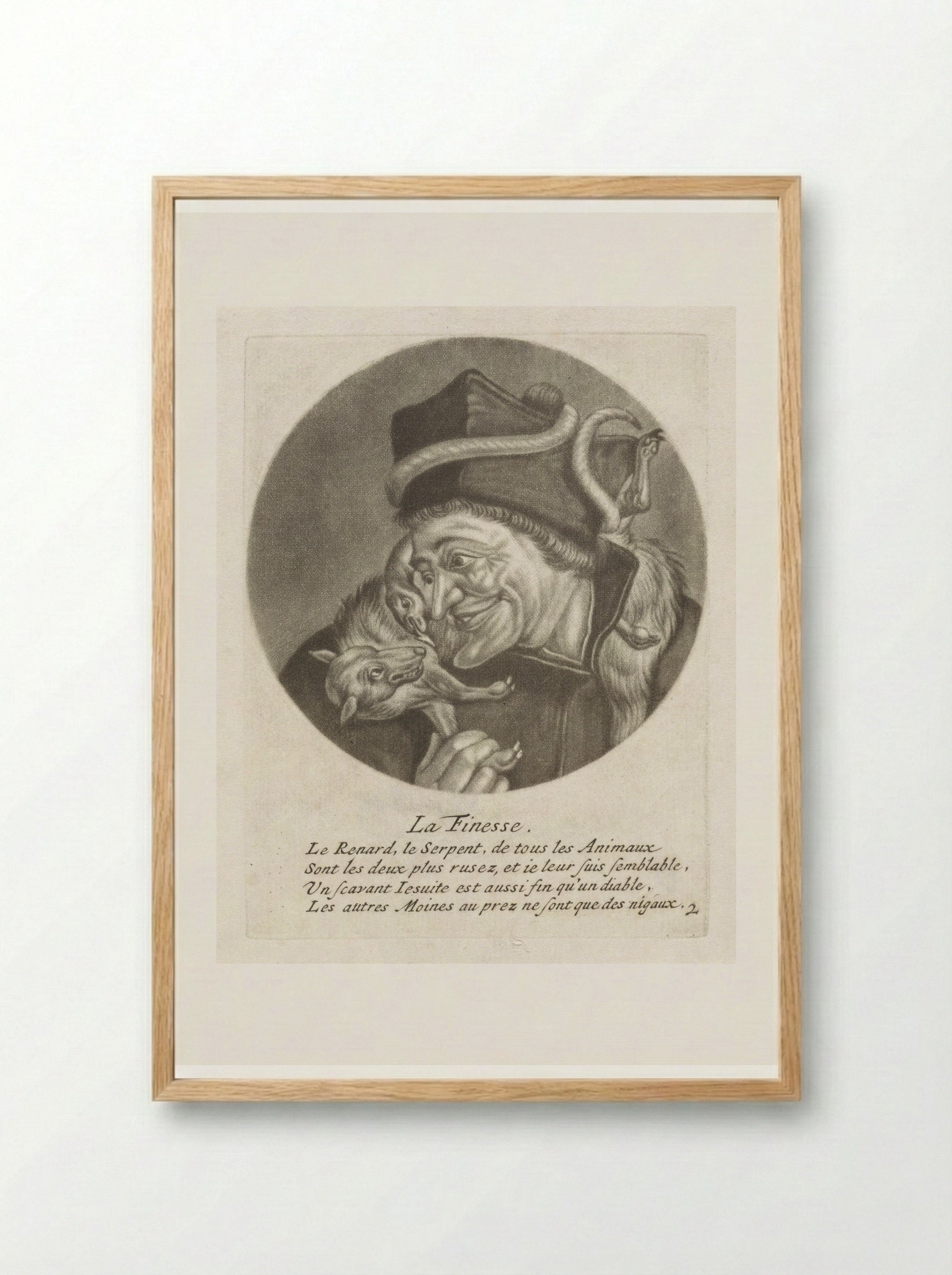 La Finesse - Jacob Gole - Framed Print Wood
