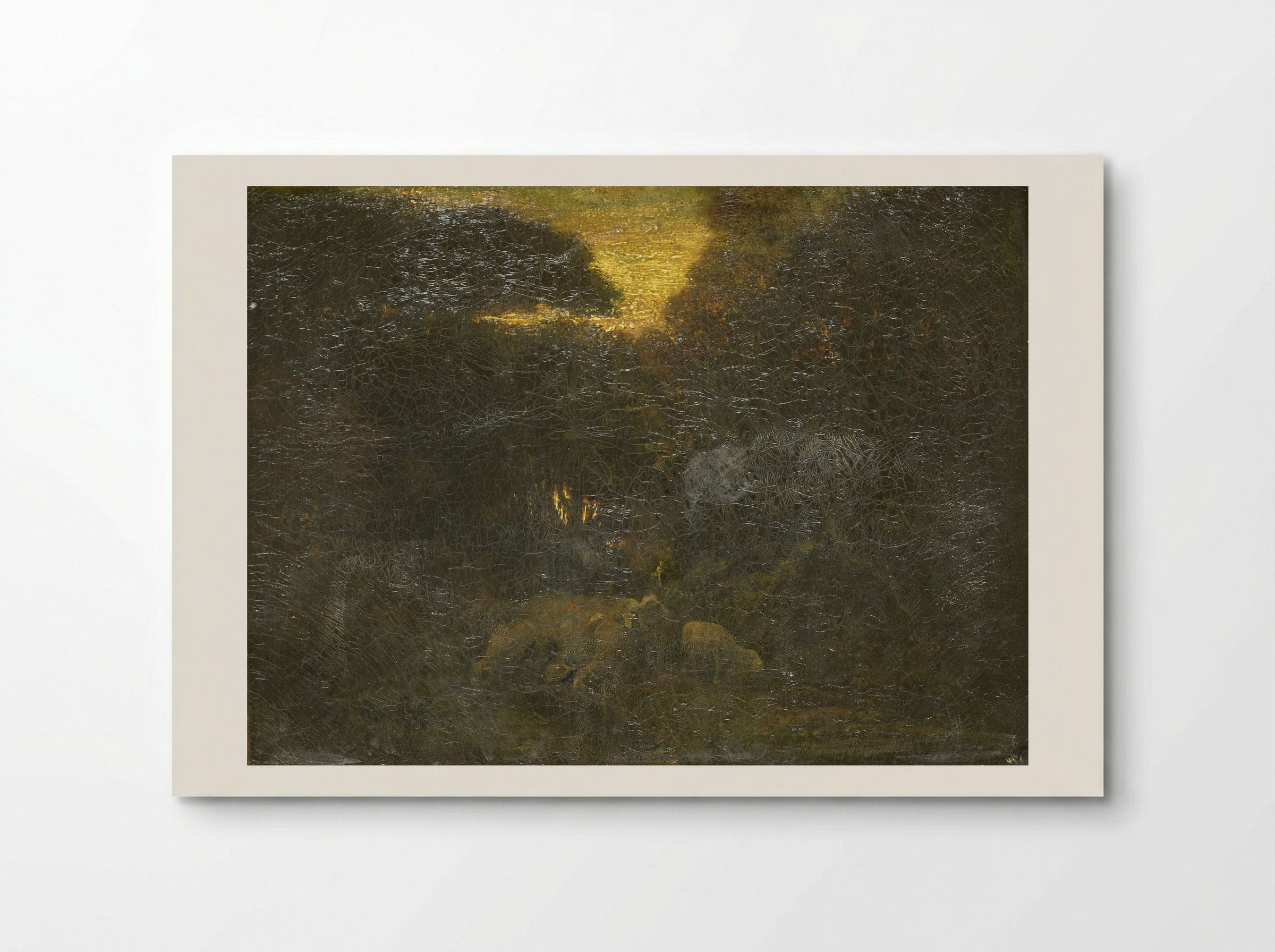 La Gorge aux Loups - Théodore Rousseau - Poster
