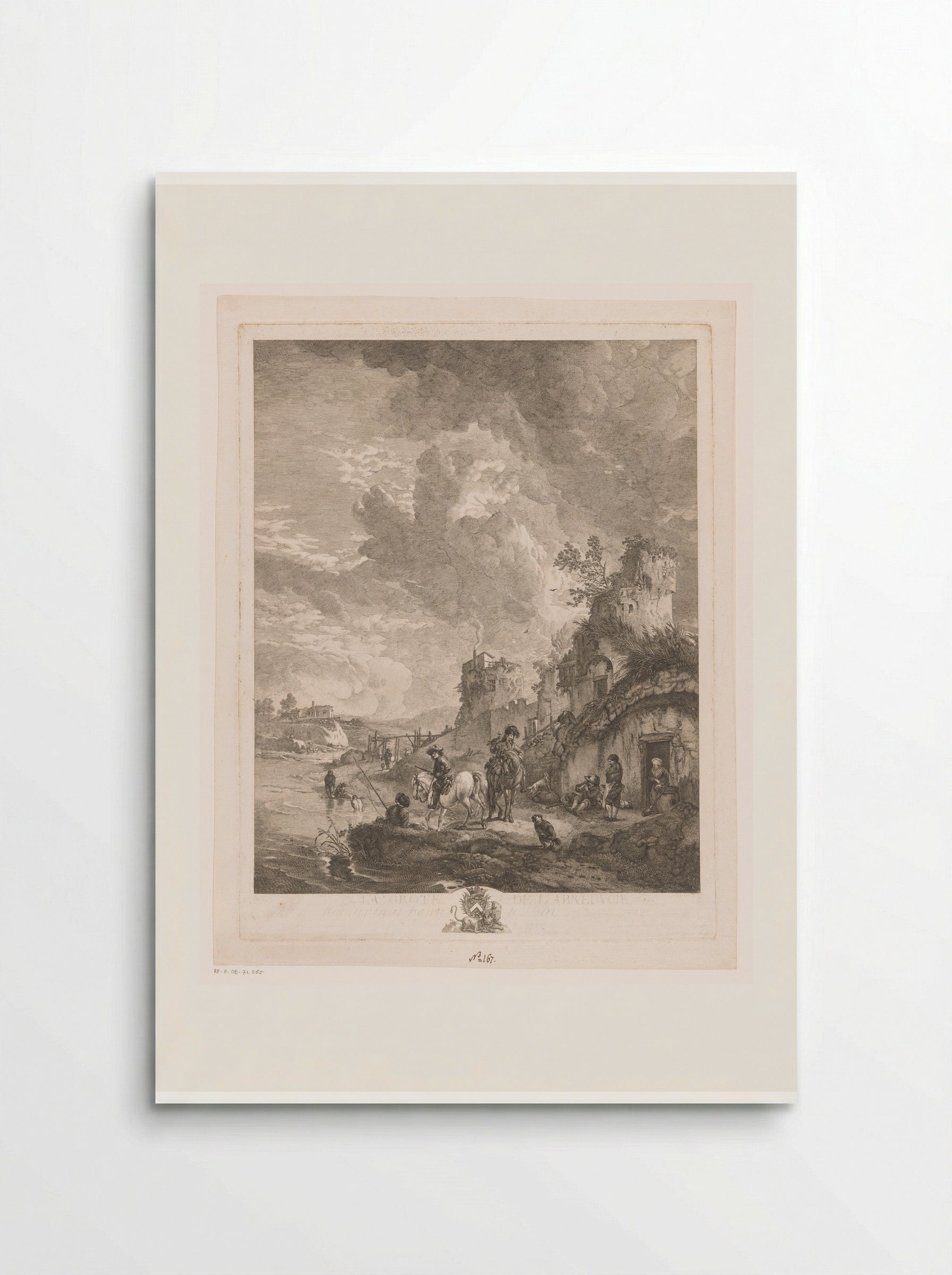 La Grote de l'Abreuvoir - Jean Moyreau - Poster