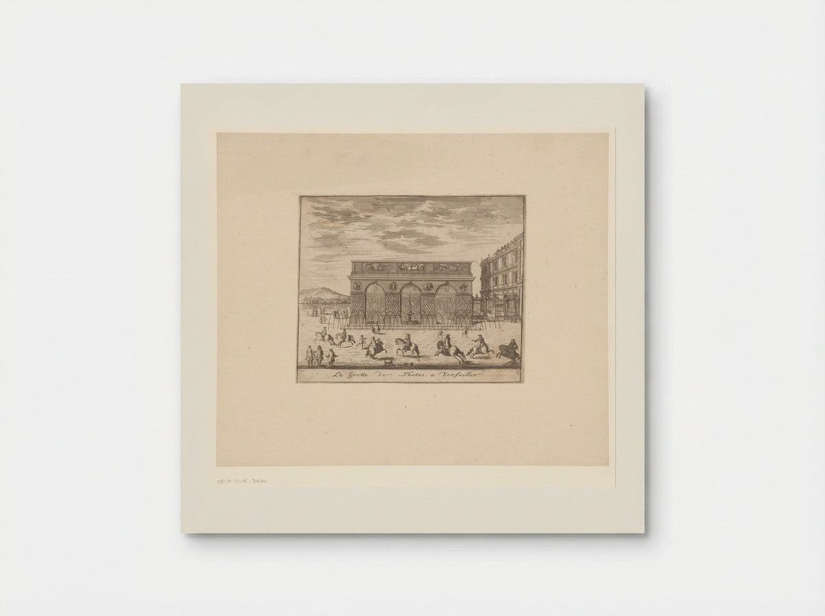La Grotte de Thetis, a Versailles - Nicolas Langlois - Poster