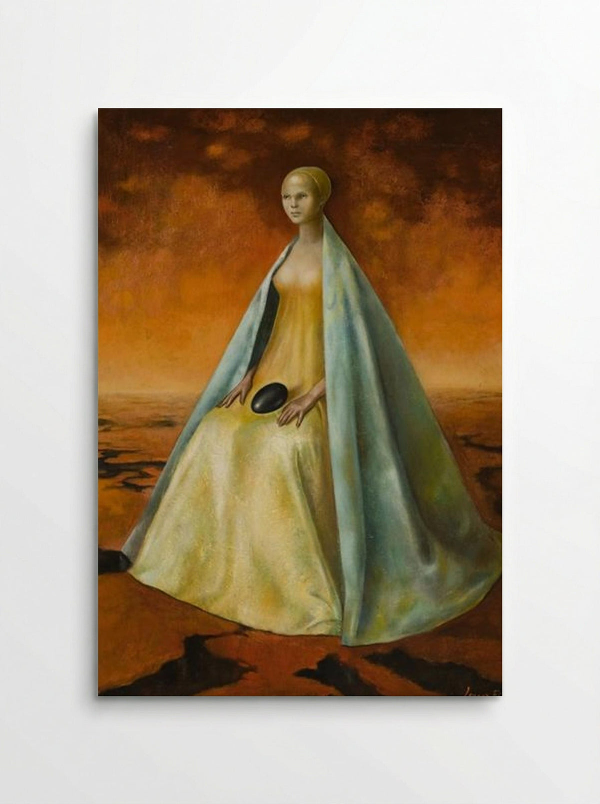 La Guardiana del Huevo negro - Leonor Fini - Poster