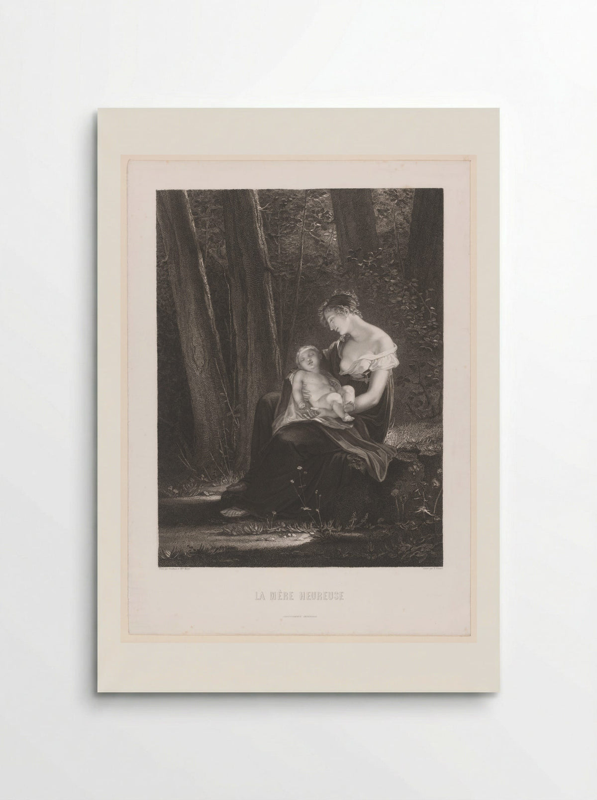 La Mère Heureuse - Alexis François Girard - Poster