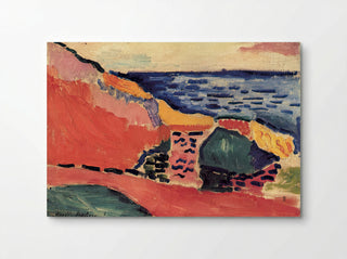 La Moulade, Collioure sommaren av Henri Matisse – Fauvistiskt Medelhavslandskapstryck