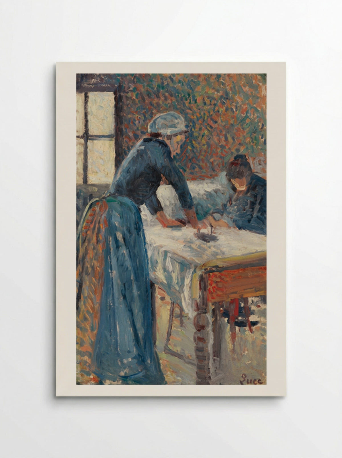 La Repasseuse - Maximilien Luce - Poster