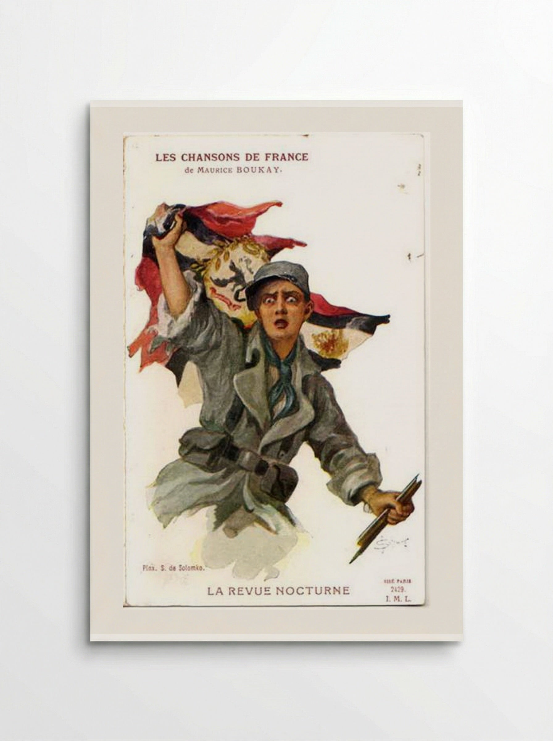 La Revue Nocturne - Sergey Solomko - Poster