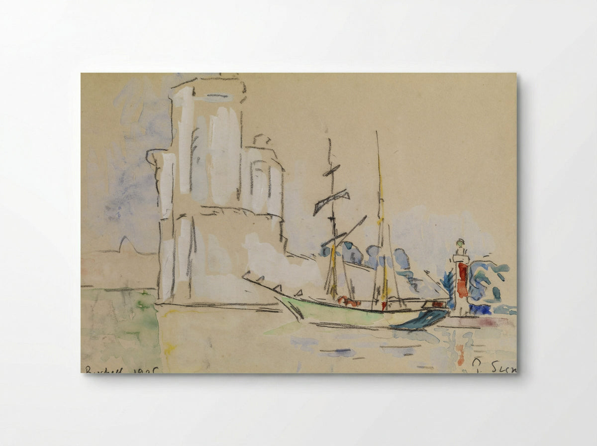 La Rochelle - Paul Signac - Poster