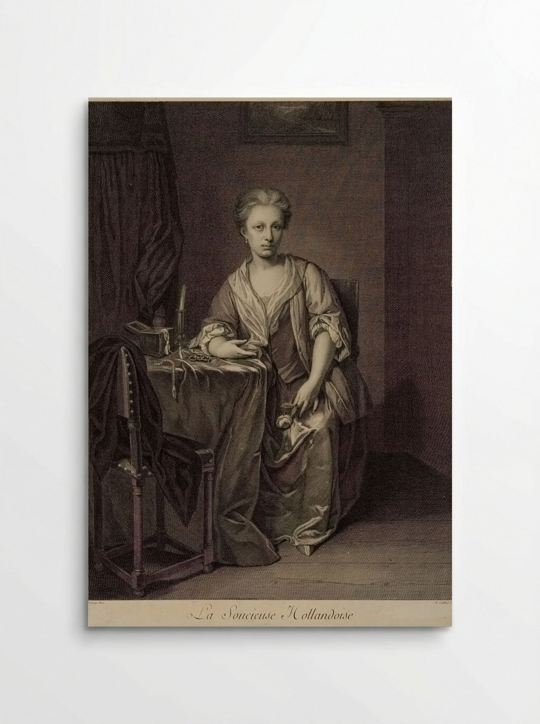 La Soucieuse Hollandoise - René Gaillard - Poster