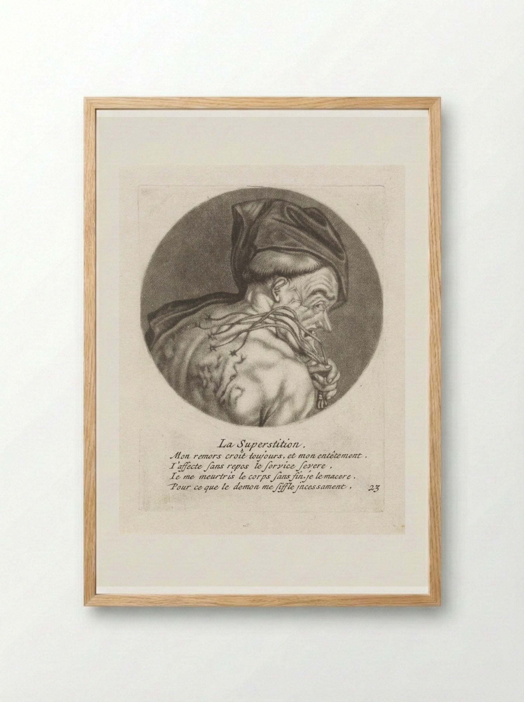 La Superstition - Jacob Gole - Framed Print Wood