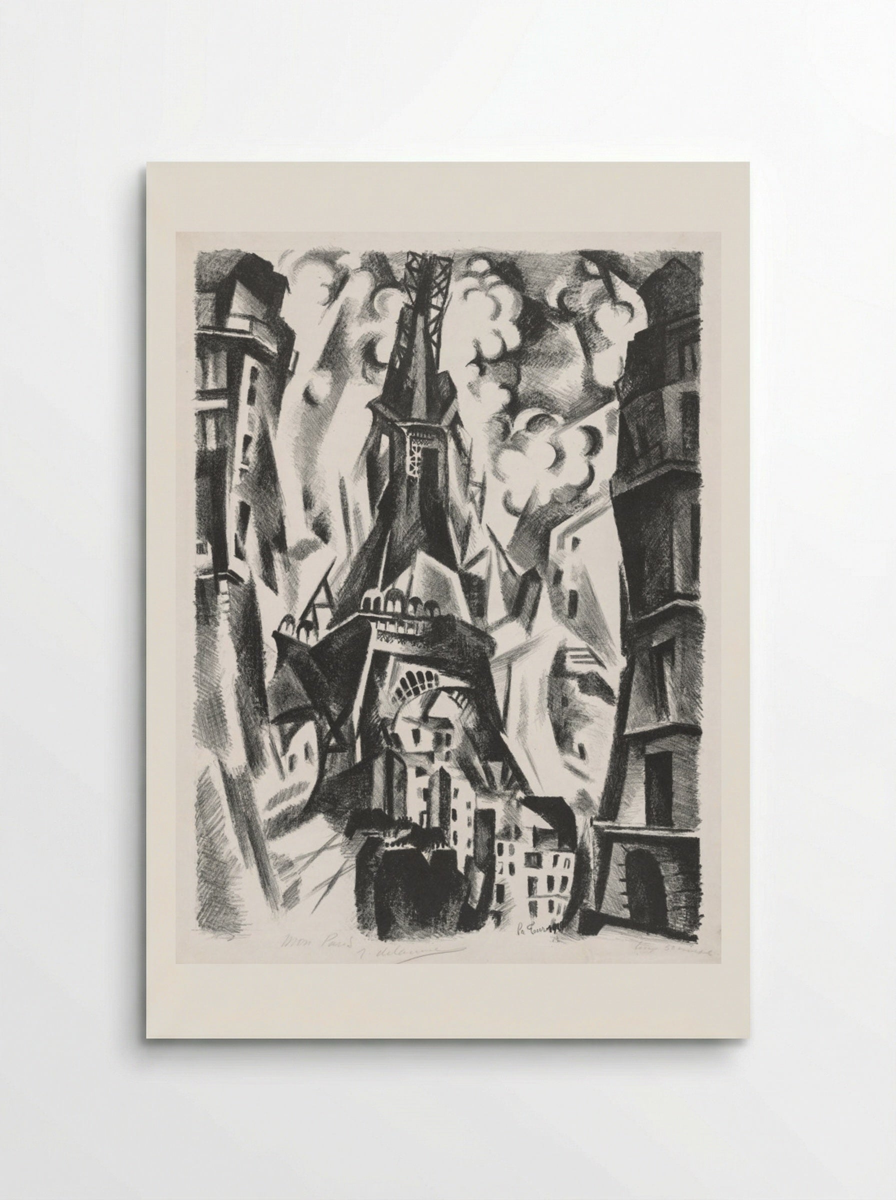La Tour - Robert Delaunay - Poster